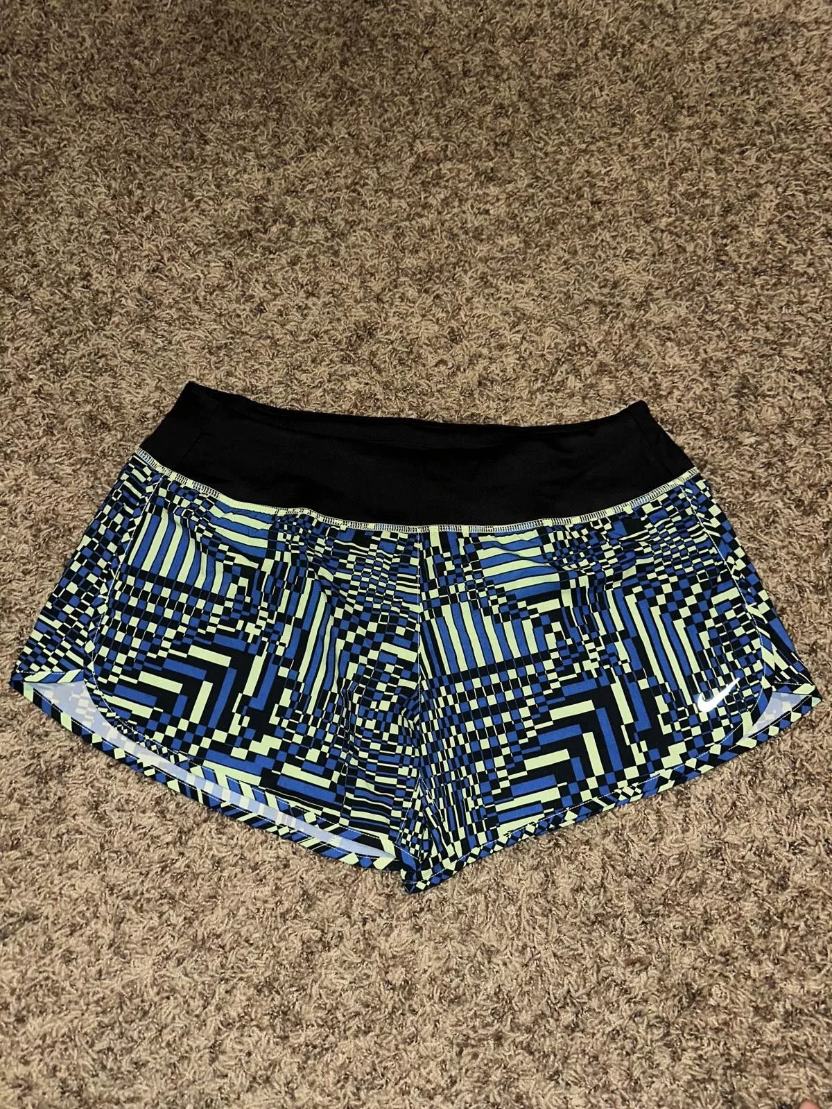 Nike Shorts Nike Rival Printed 4'' Running Shorts Sample Green