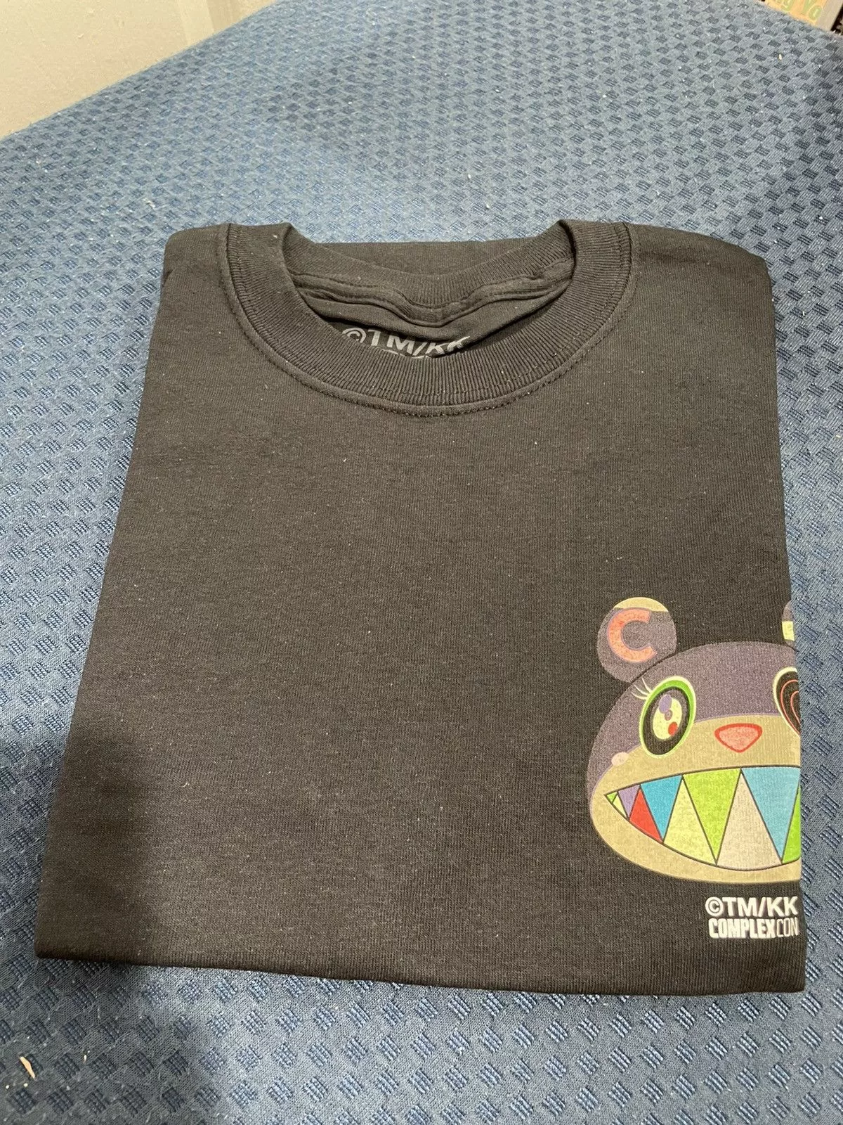 Complex Short Sleeve T Shirts Complex × Takashi Murakami Takashi Murakami x ComplexCon Eden Tee Black