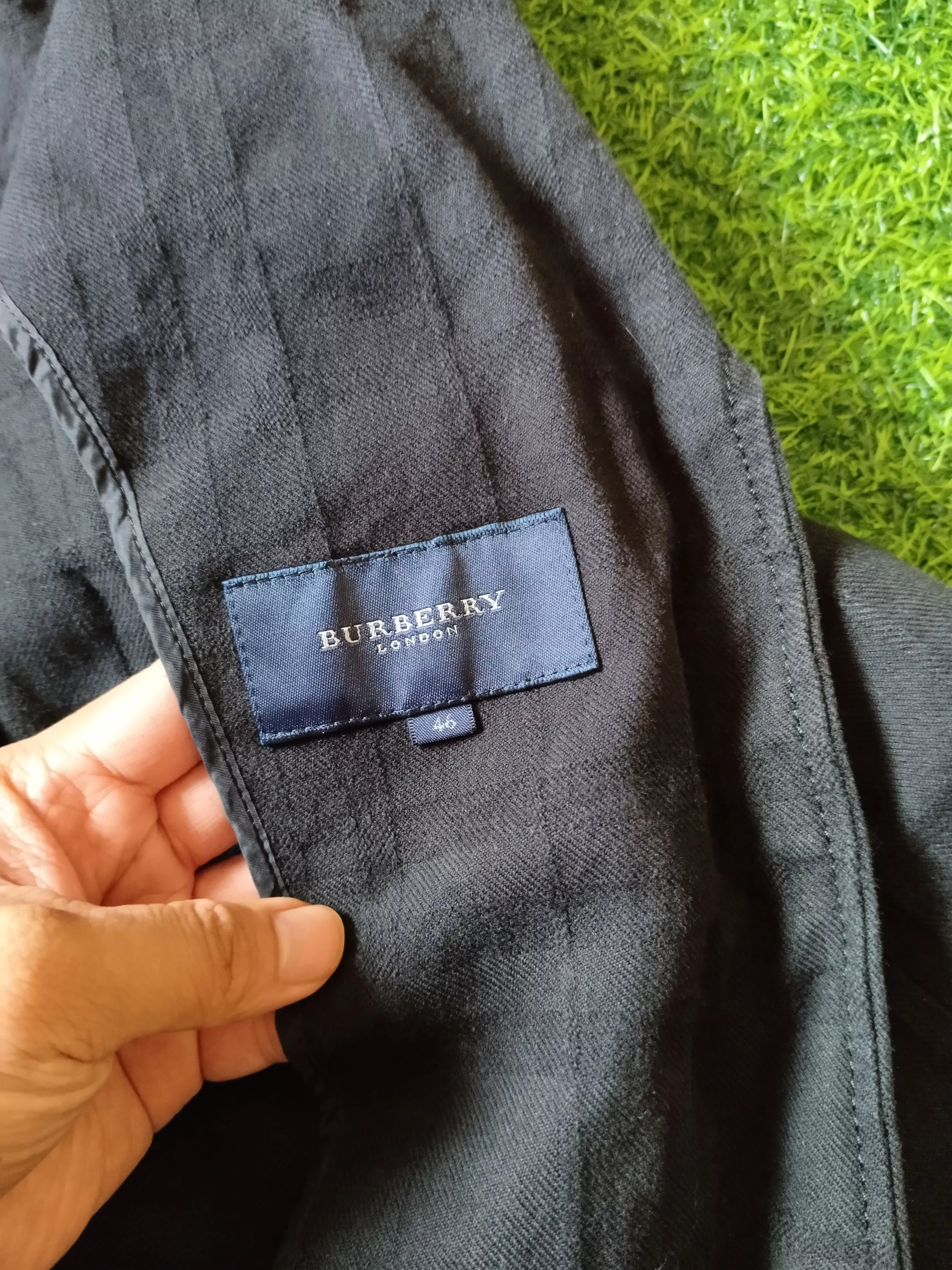 Burberry Formal Shirting BURBERRY COATS Black Luxury