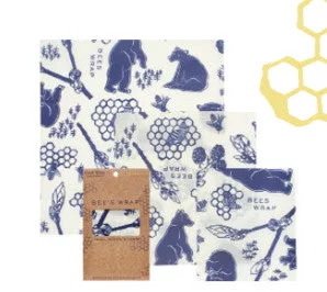 Bear Print Assorted 3 Pack