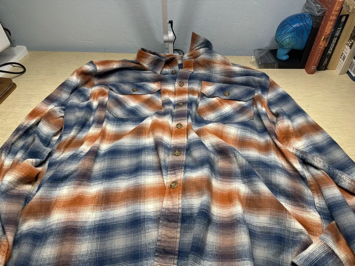 Pendleton Shirts Button Ups Pendleton Burnside Flannel Sz xxl Blue