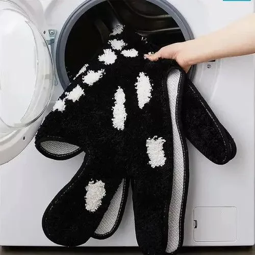 Other Miscellaneous Other Handmade 3D Spider Shaped Soft Rug Black