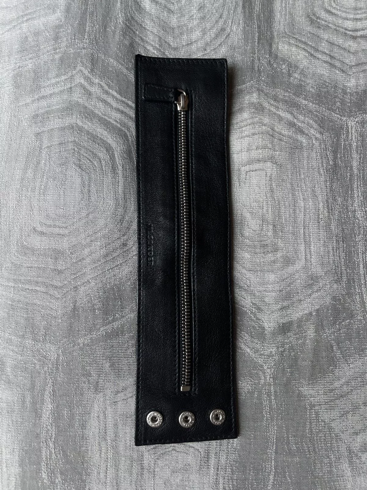 Jil Sander Wallets Jil Sander Zip Wrist Wallet Fall 2003 Black
