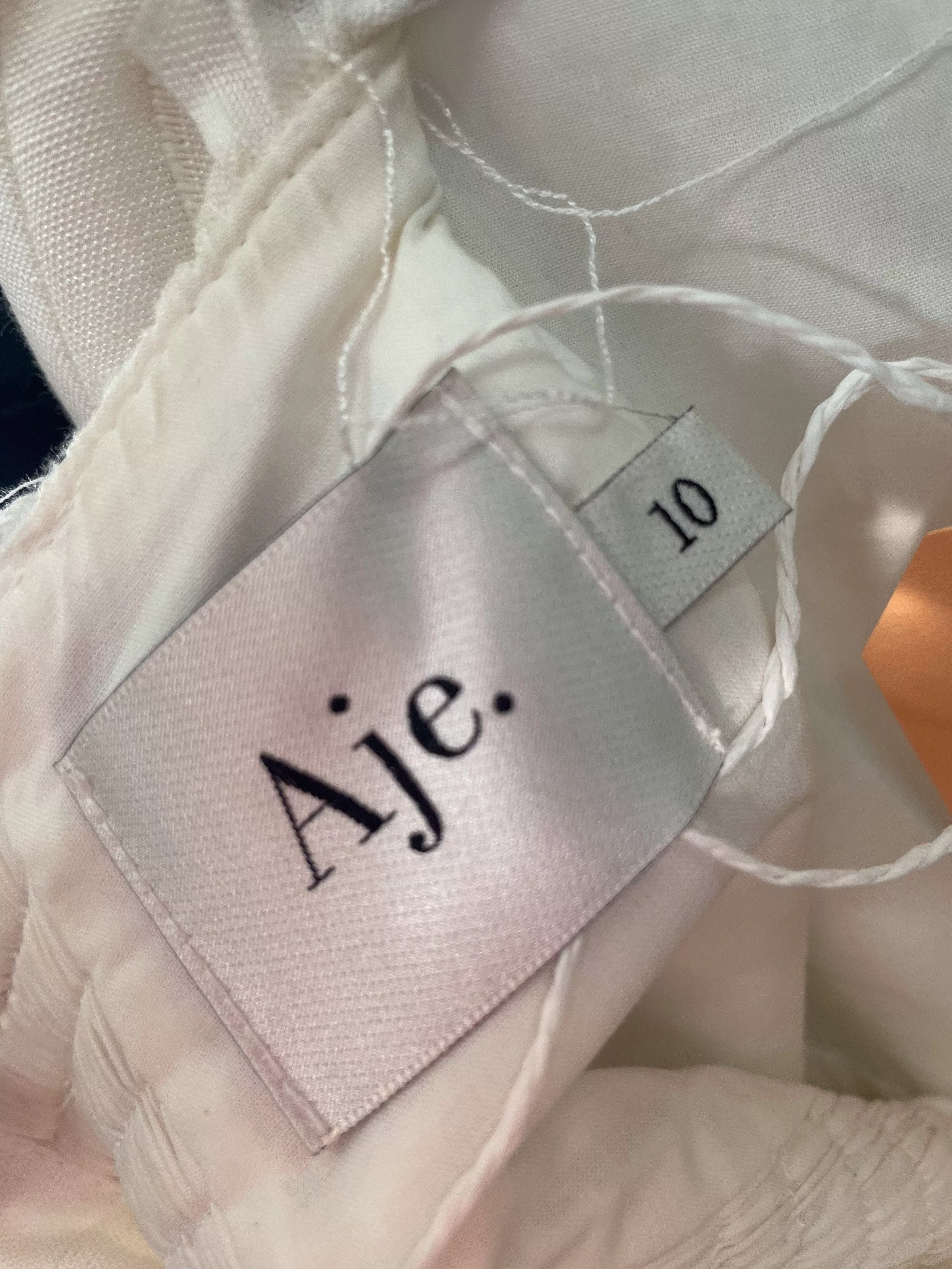 Aje Mini Skirts Aje White Skirt