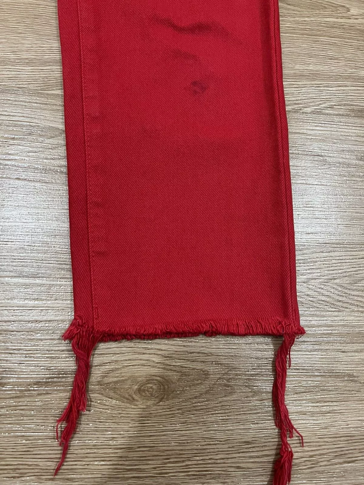 Opening Ceremony Denim 🔥RARE🔥Opening Ceremony Distressed Jeans Red