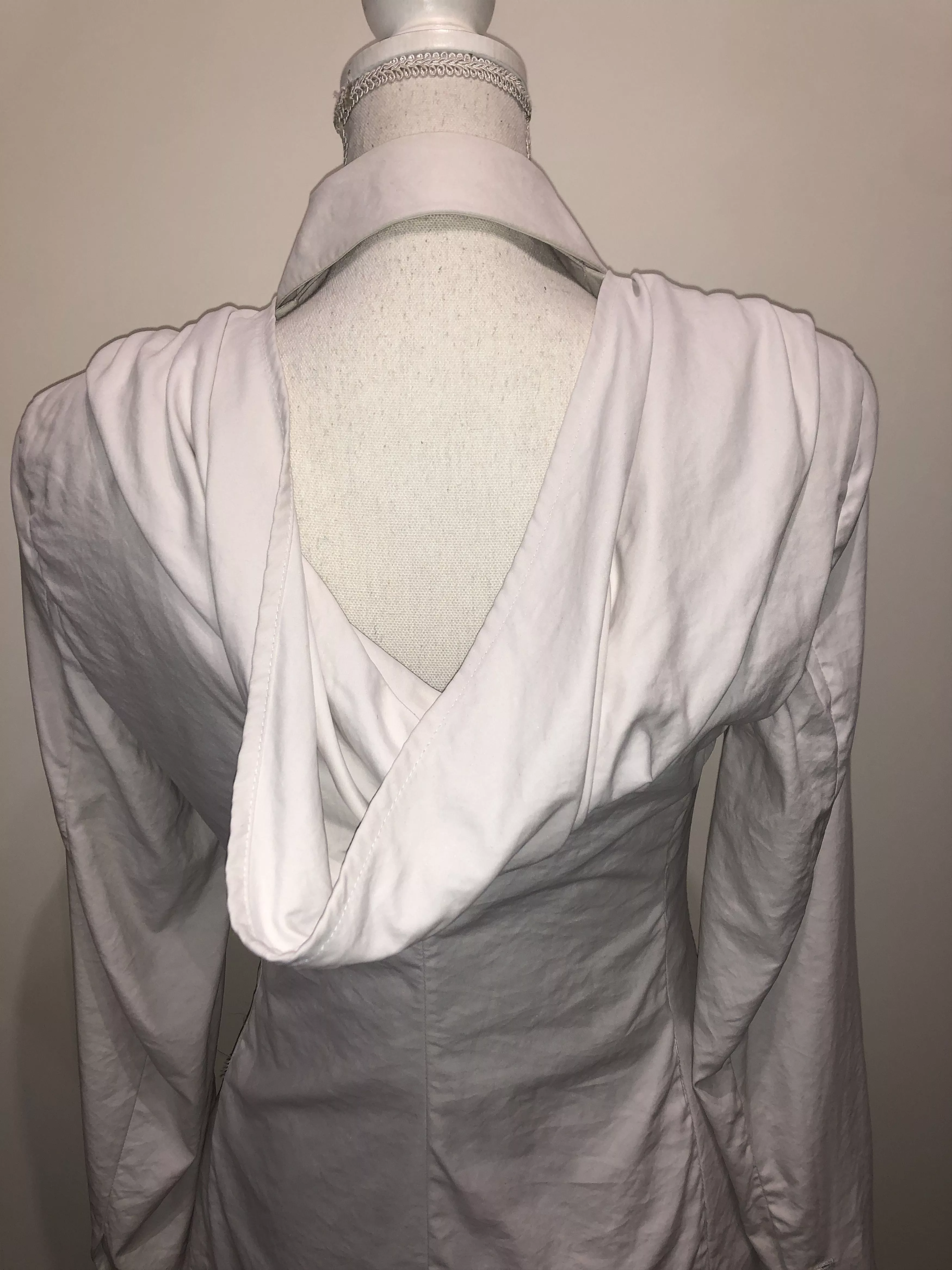 Calugi e Gianelli Jackets Calugi e Gianelli Open backside hooded Jacket Beige