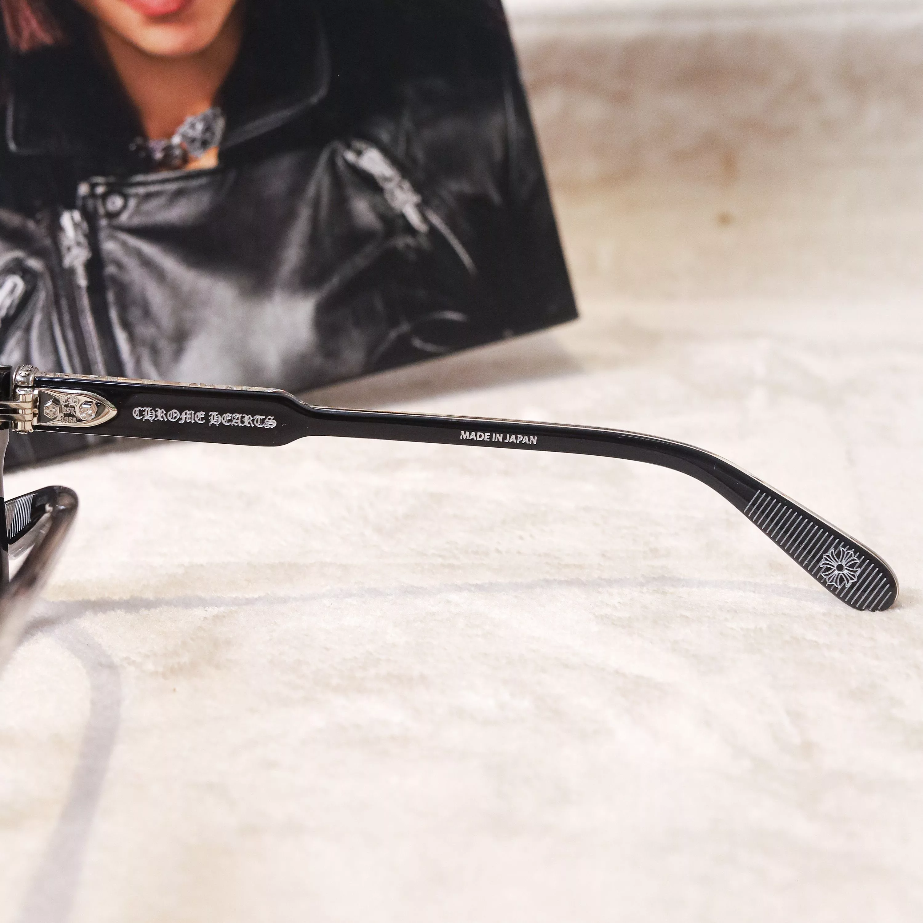 Chrome Hearts Glasses CHROME HEARTS Ambidixtrous BLACK