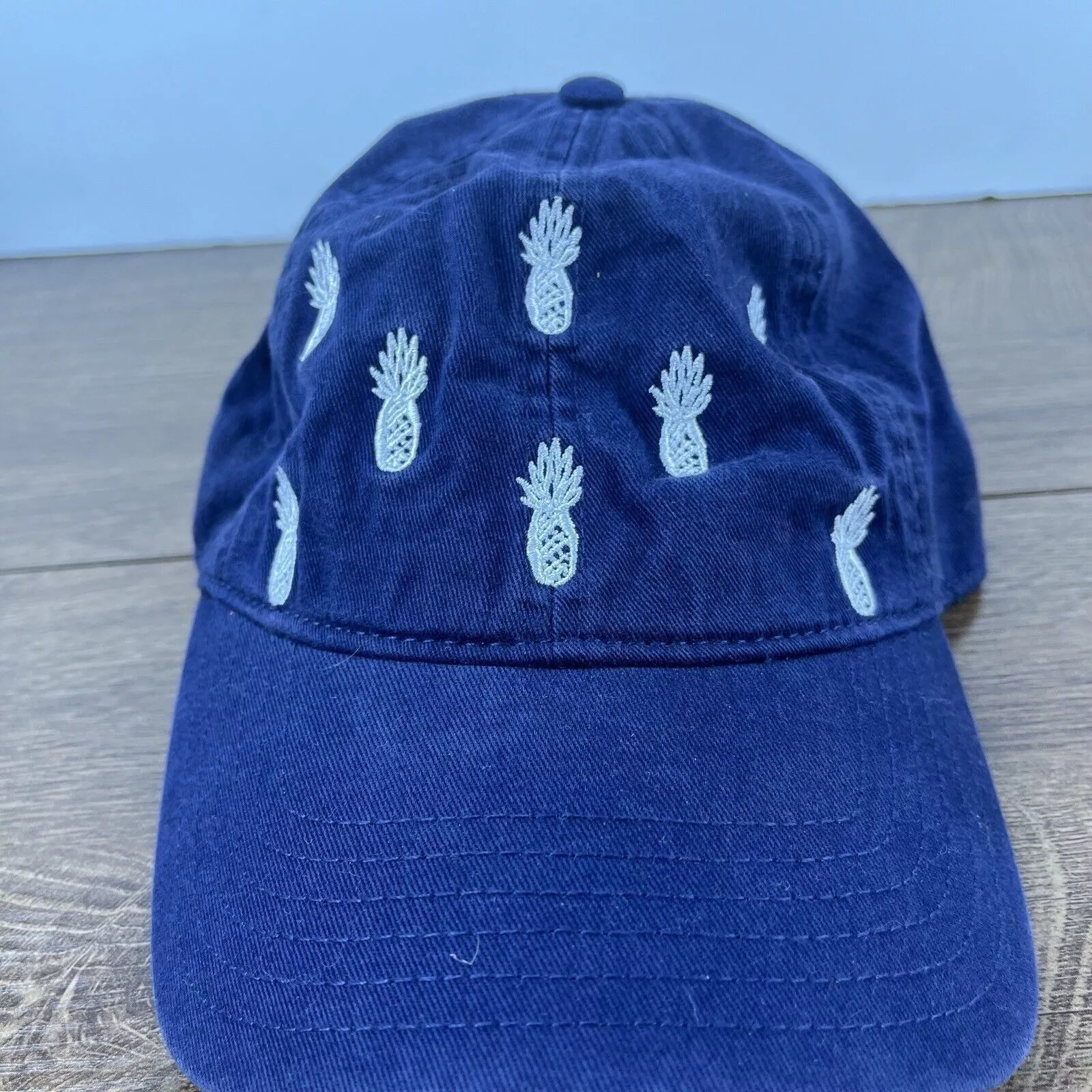 Other Hats Other Pineapple Hat Blue Pineapple Adjustable Hat Blue Adjustable