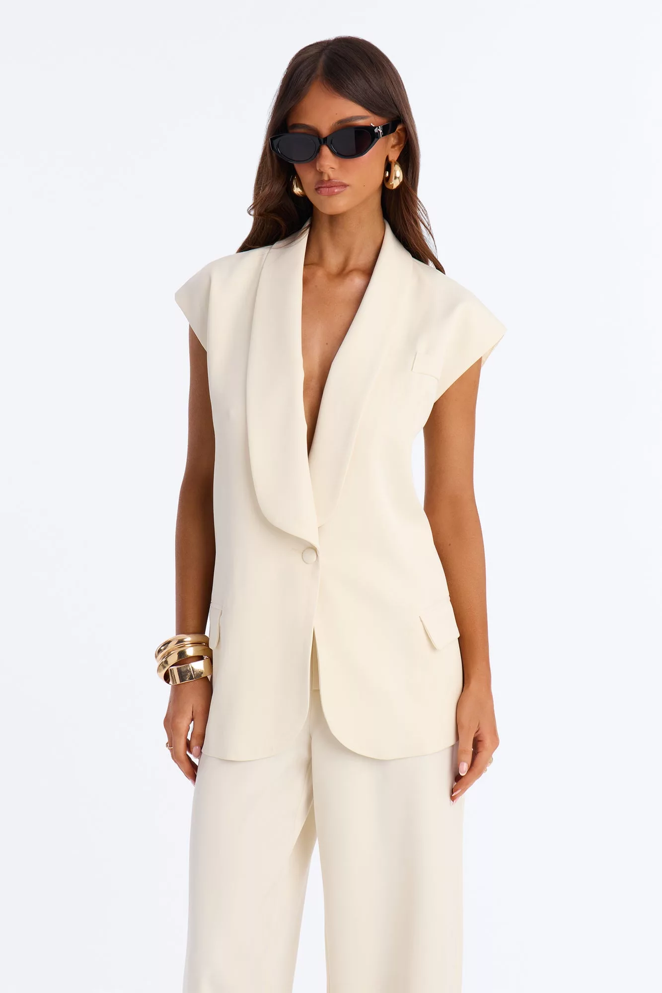 Effortless Energy Pant Set - Ivory