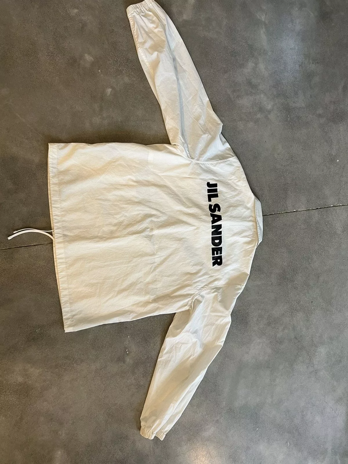 Jil Sander Light Jackets Jil Sander coaches jacket White