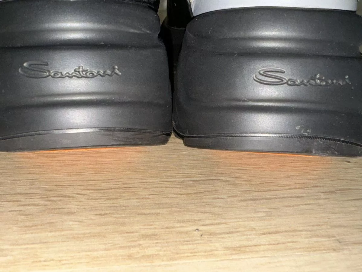 Santoni Platforms Santoni Black