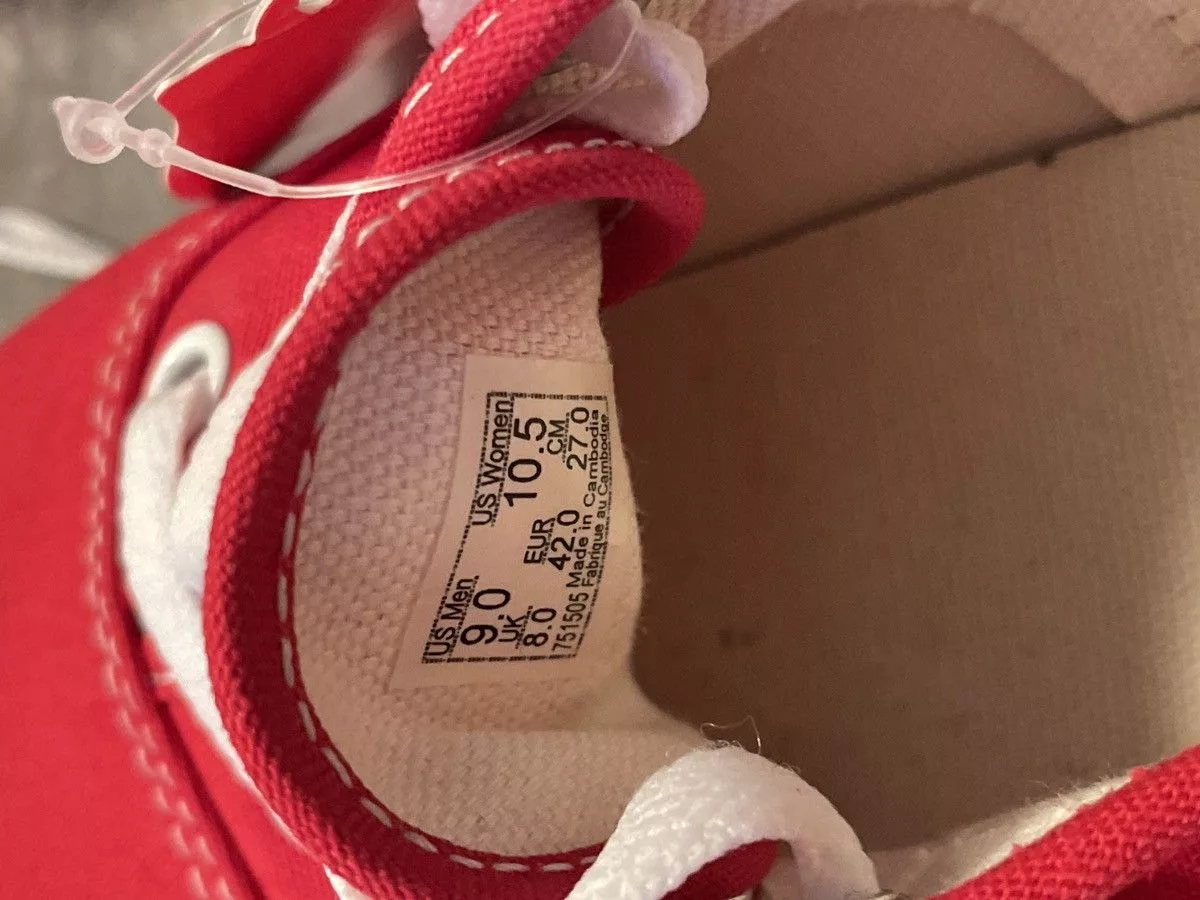 Vans Low Top Sneakers Vans new era authentic Red