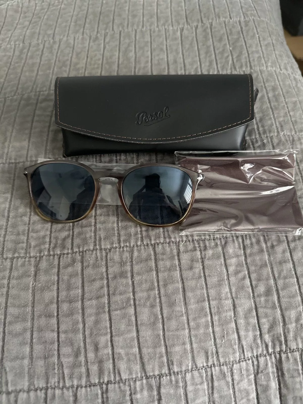 Persol Sunglasses x Grey/Brown Gray