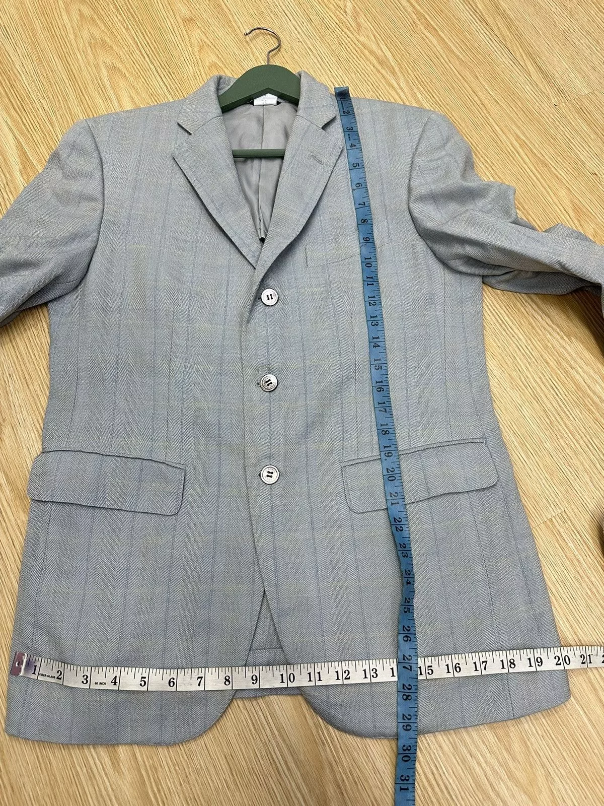 Designer Blazers Designer × Lanvin Lanvin Collection Blazer Jacket MJ95 Blue