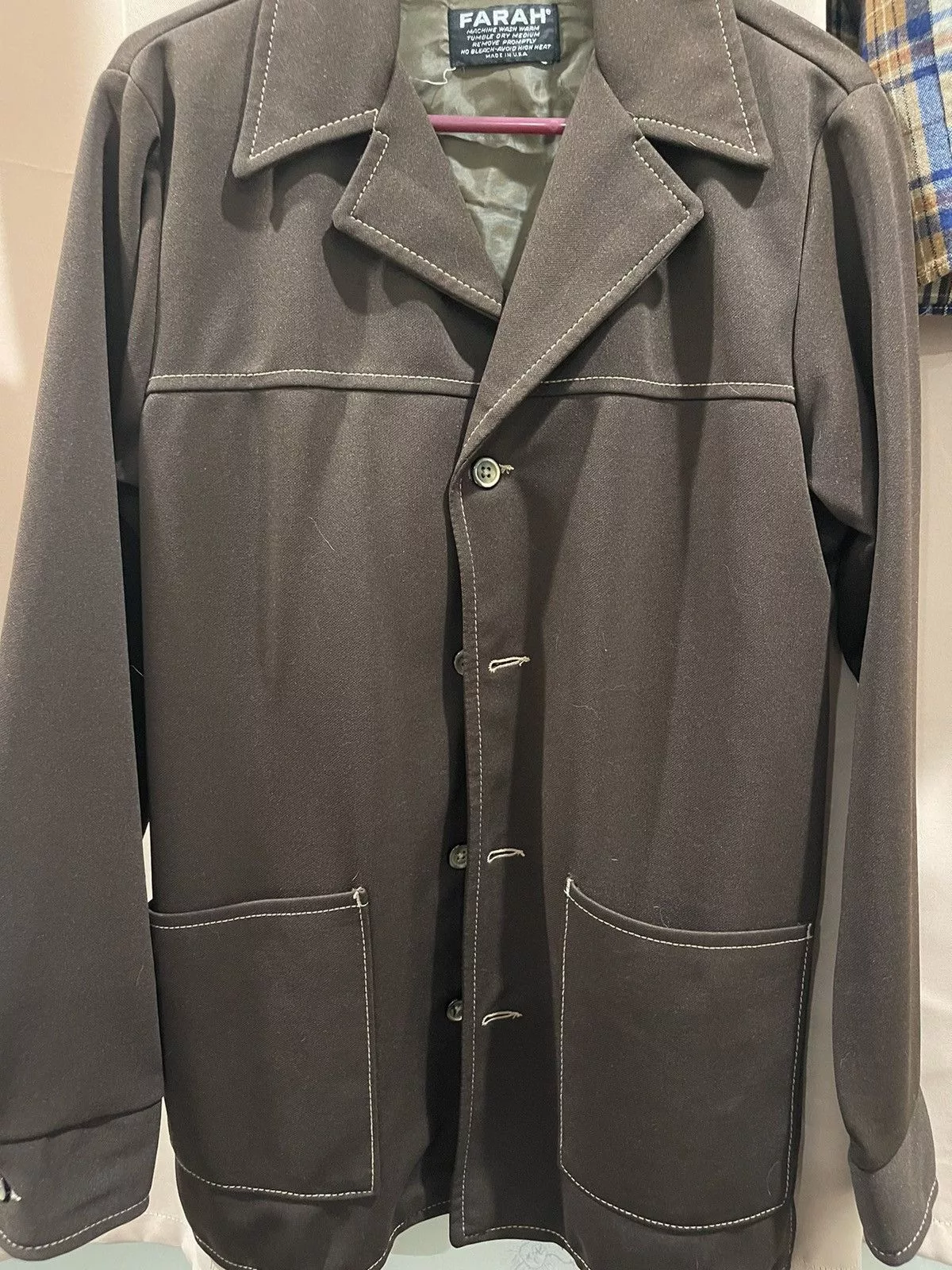 Farah Light Jackets Farah Farrah coat Brown