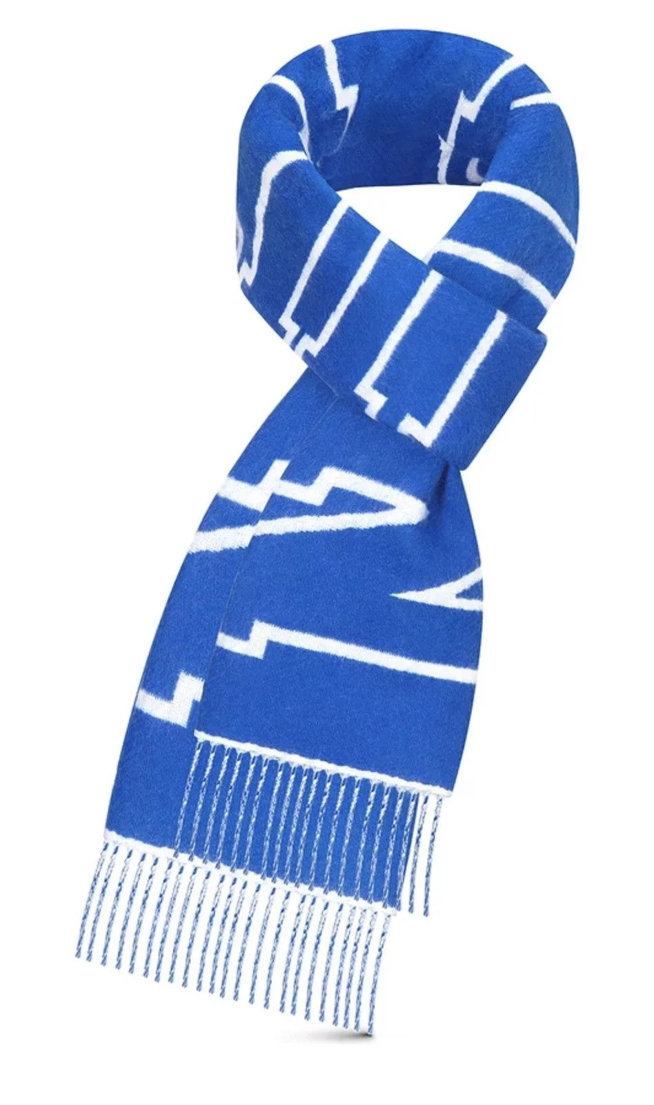 Louis Vuitton Gloves Scarves Louis Vuitton Logo Scarf BNWT Blue