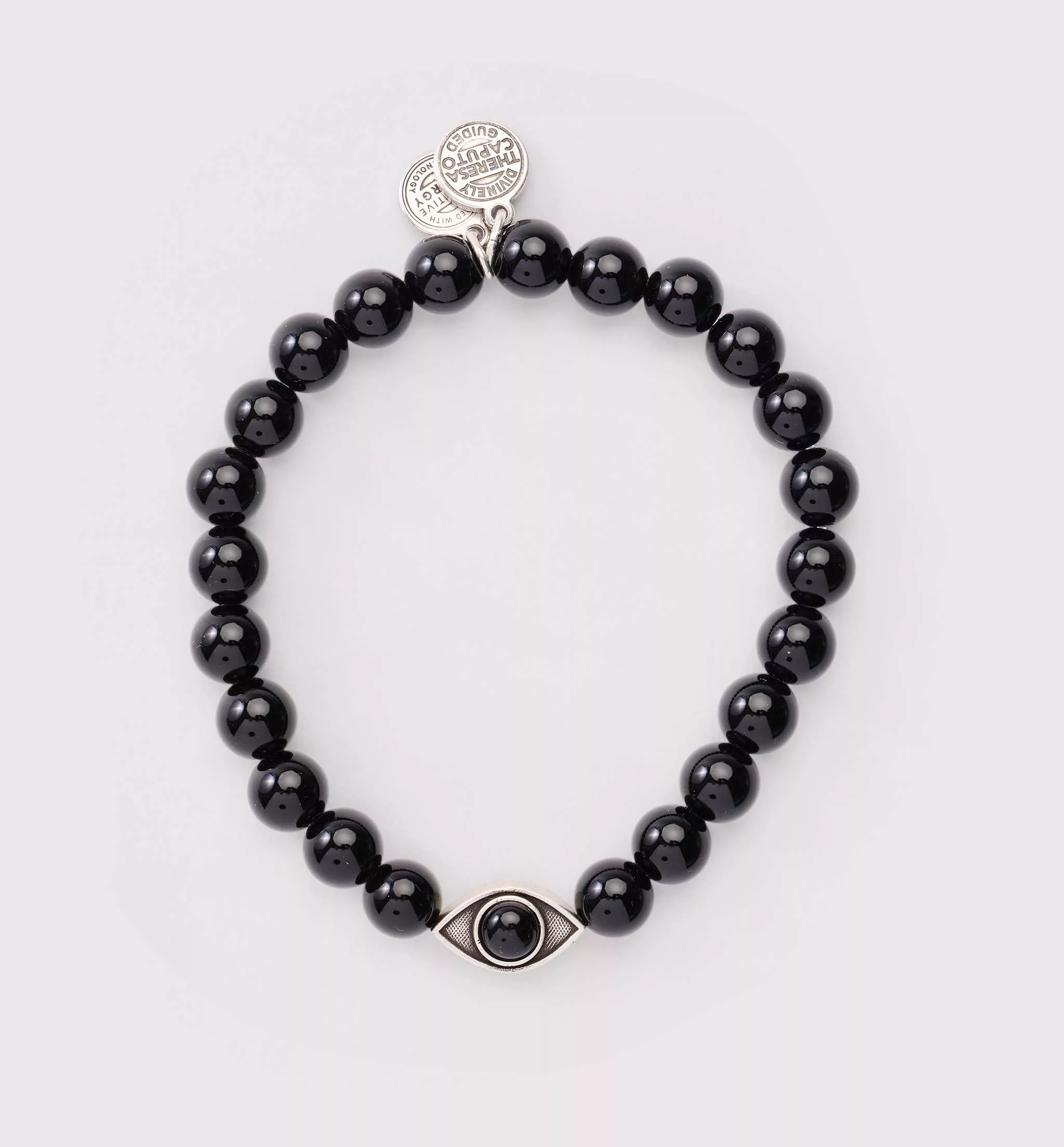 Divine Grounding Onyx Stretch Bracelet