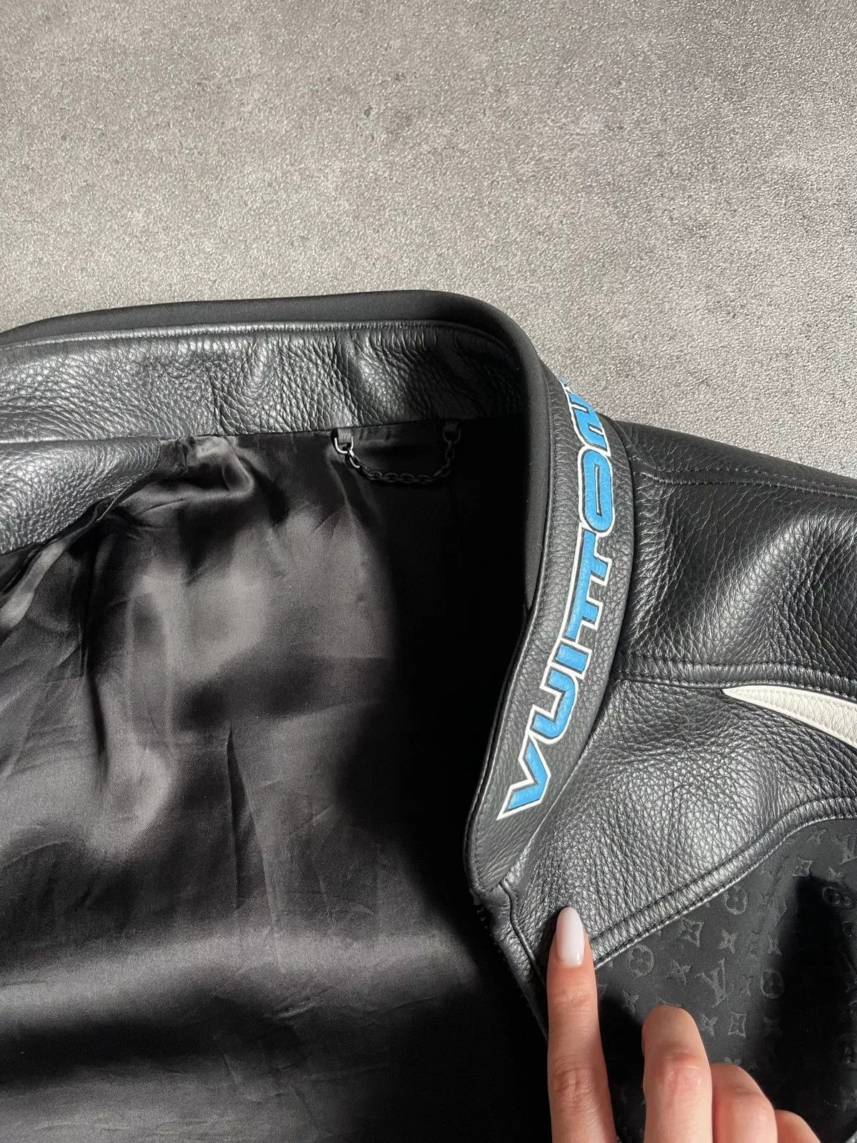 Louis Vuitton Leather Jackets Louis Vuitton Blouson Jacket Black