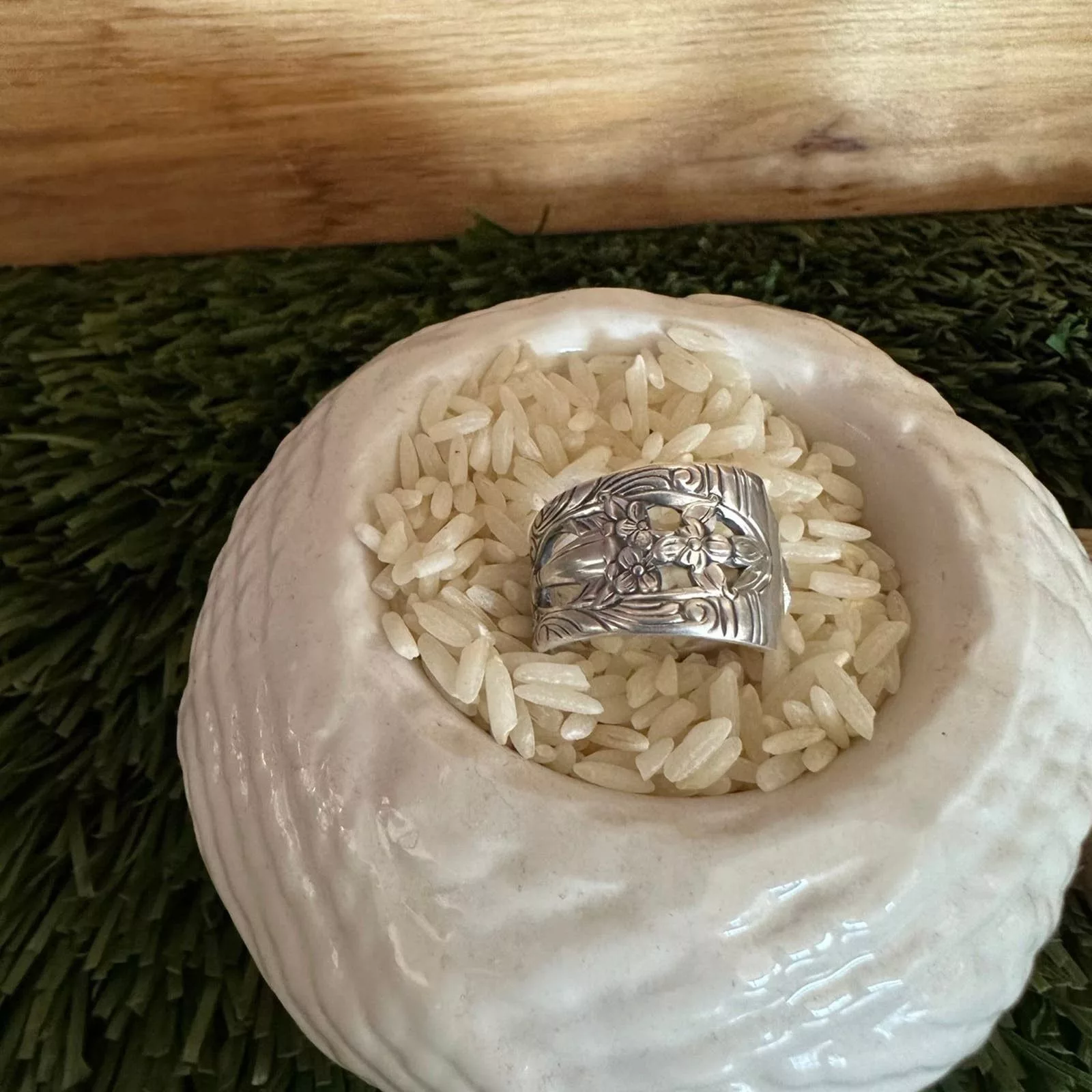 Handmade Rings Handmade Ring size 6.5 Silver