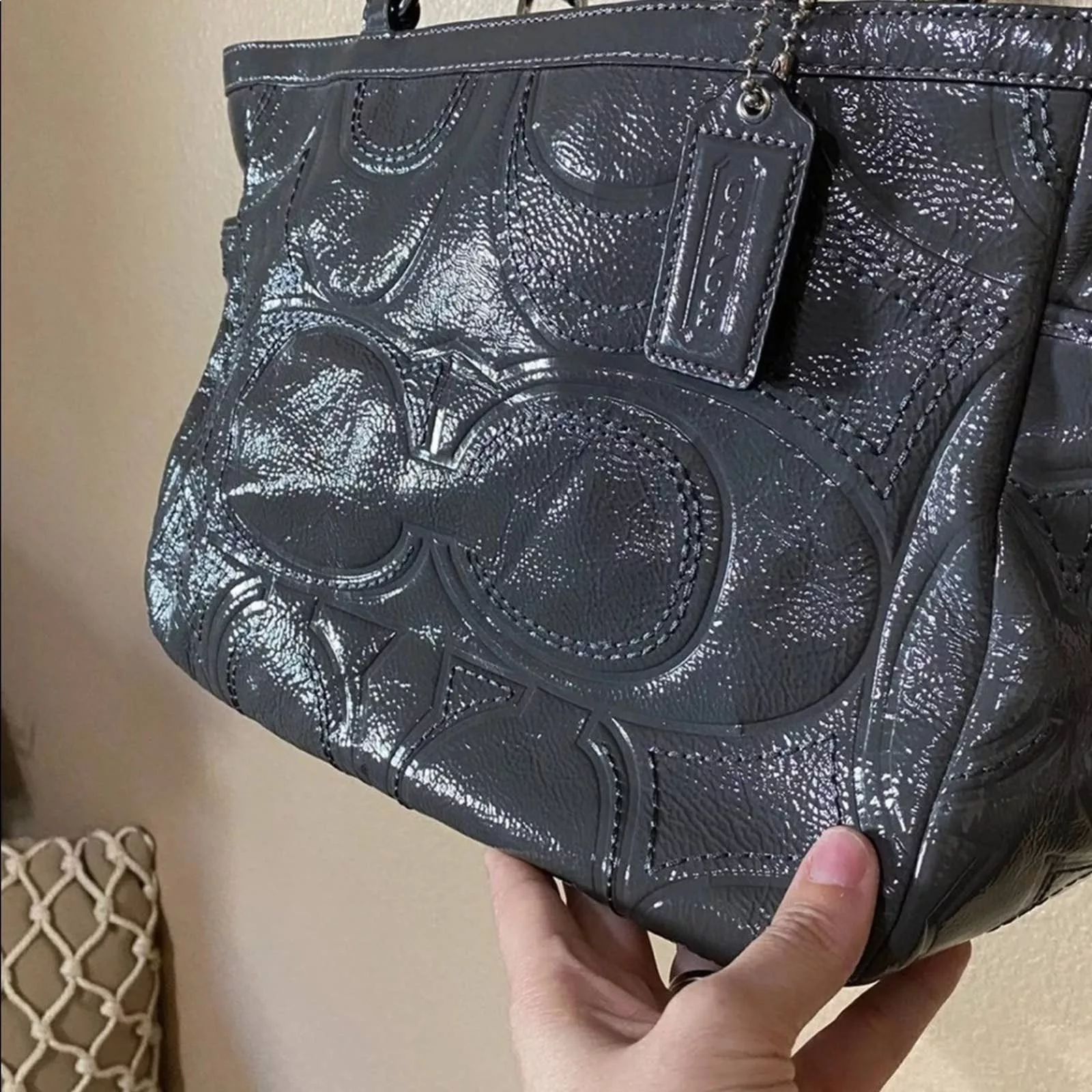 Coach Shoulder Bags Coach purse Gray