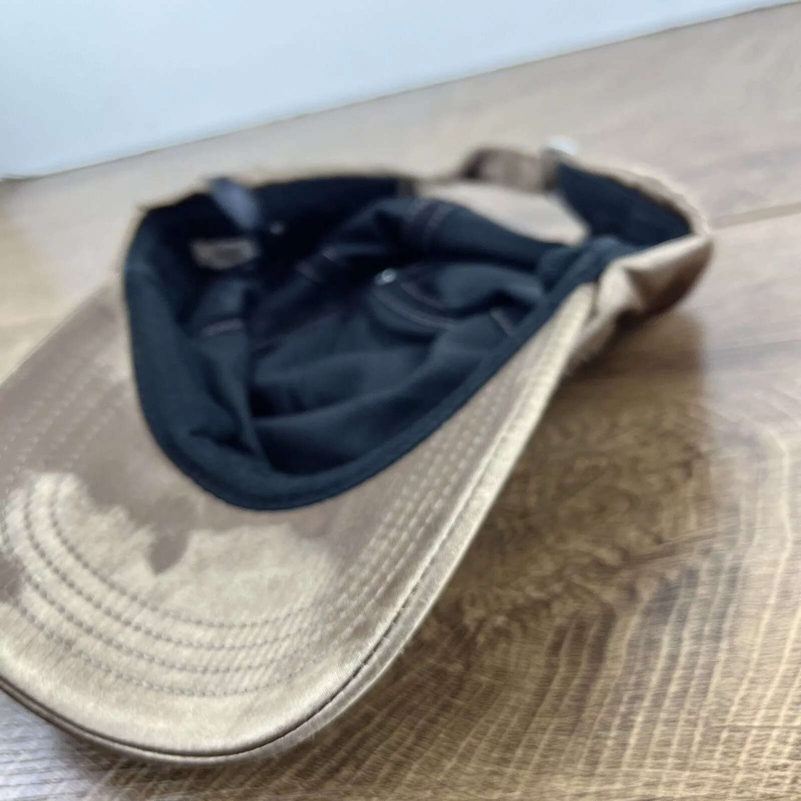 Other Hats Other Brown Mesh Hat Tan Brown Hat Adjustable Tan Adult Size Hat