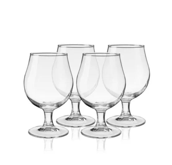 Beer Tulip Glasses S/4