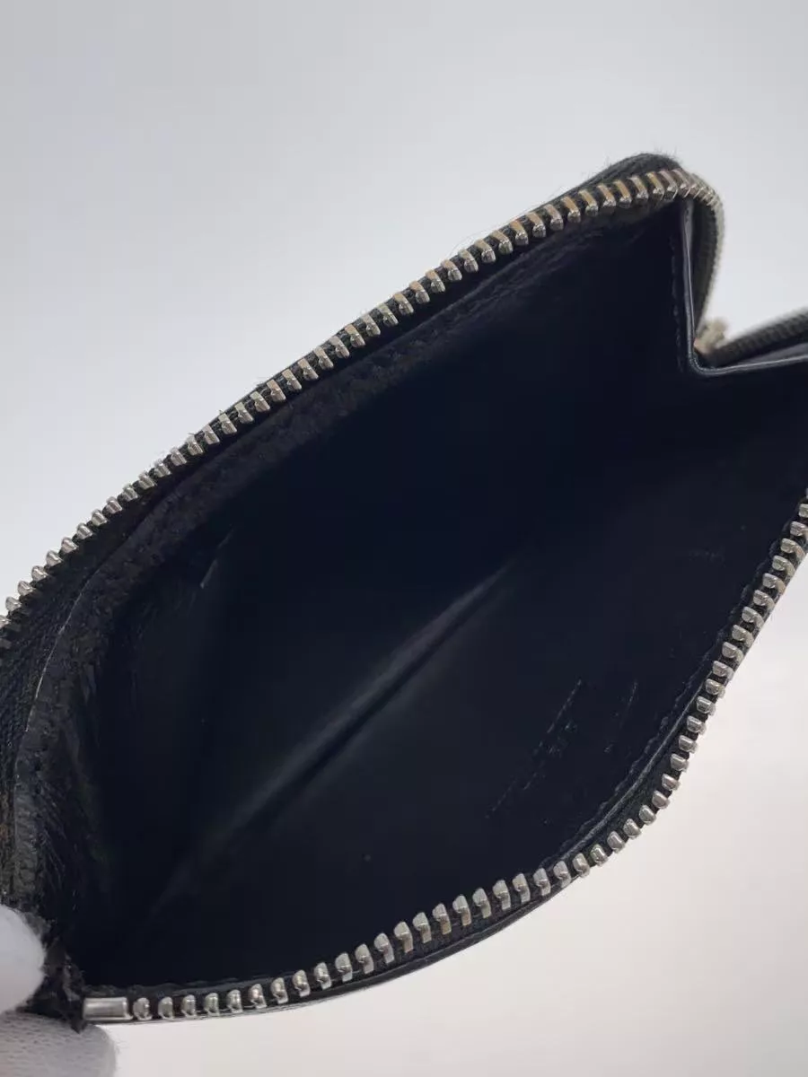 Loewe Wallets Loewe Monogram Logo Leather Coin Case Black