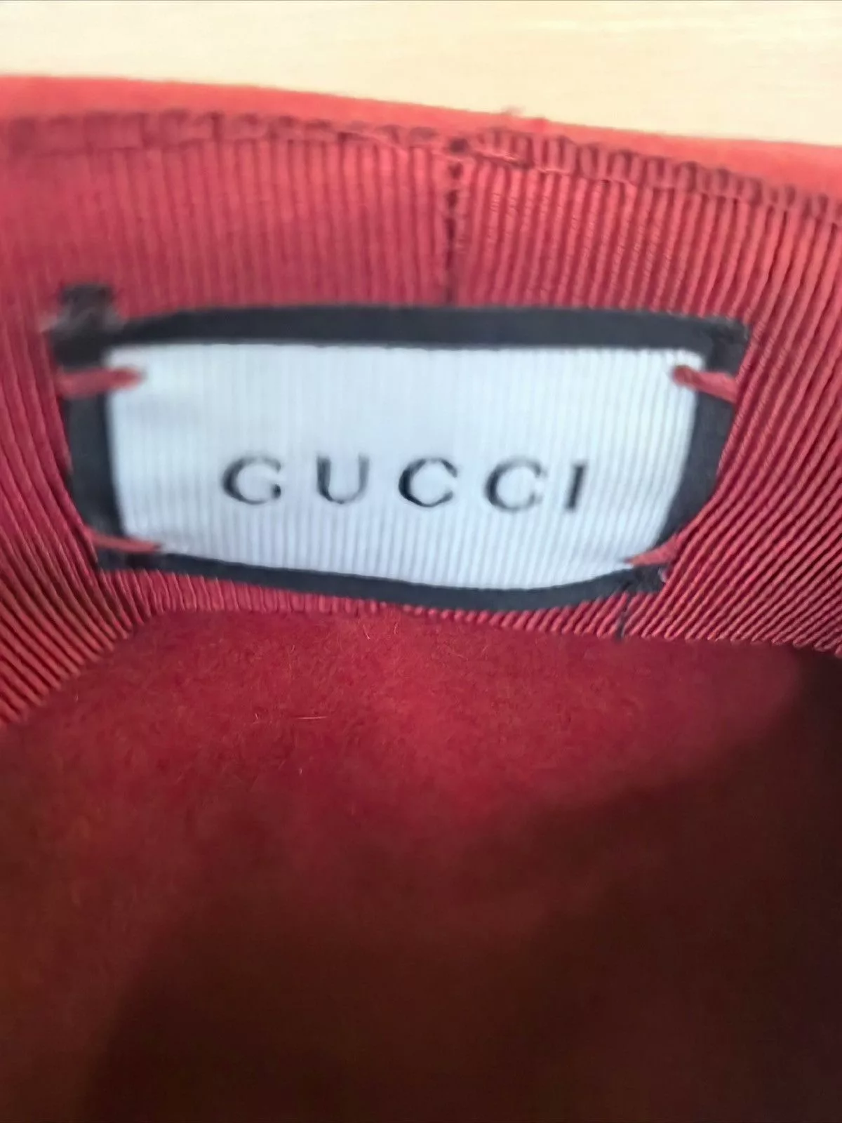 Gucci Hats Gucci runway wool hat Red
