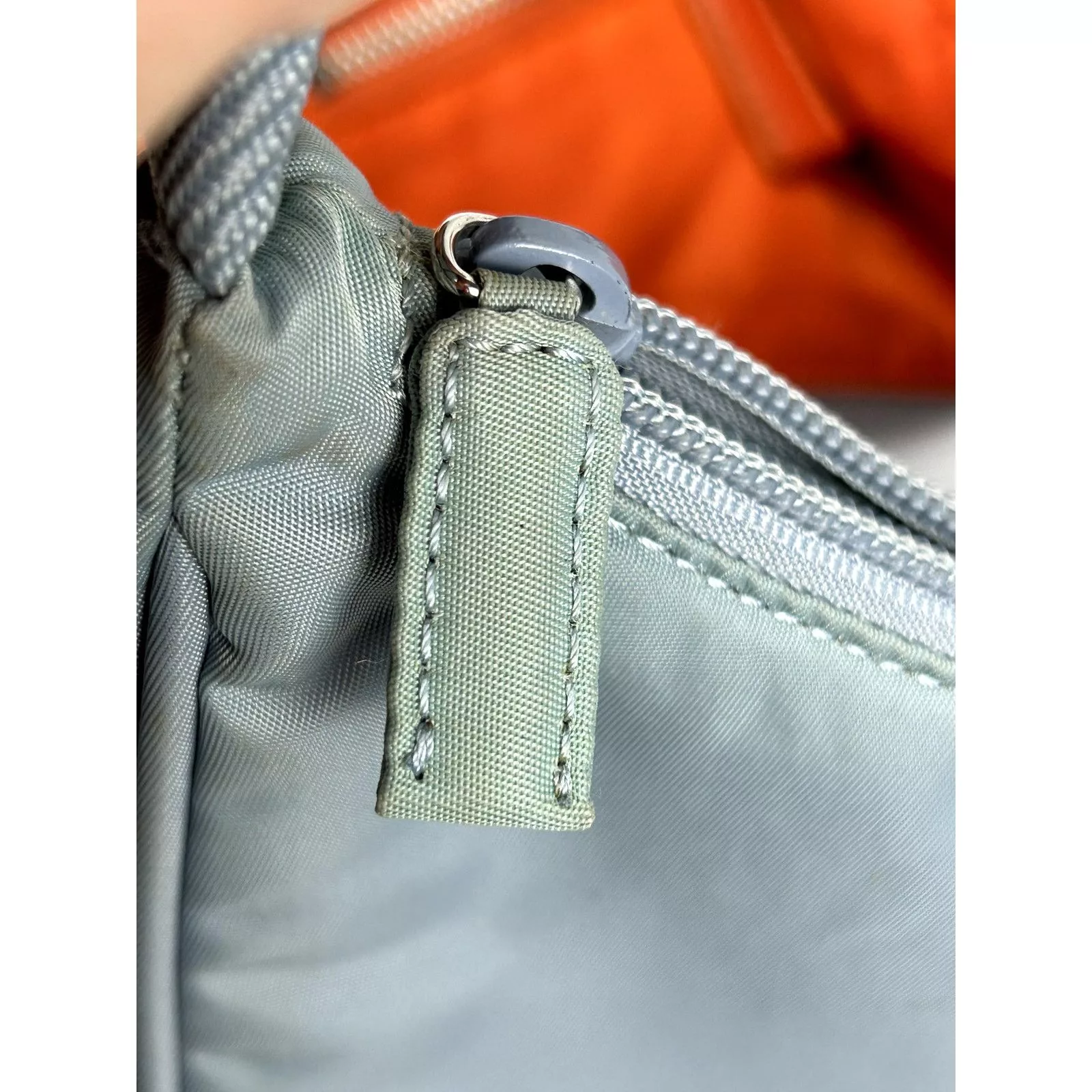 Prada Mini Bags Prada 2000 Nylon Shoulder Bag Gray