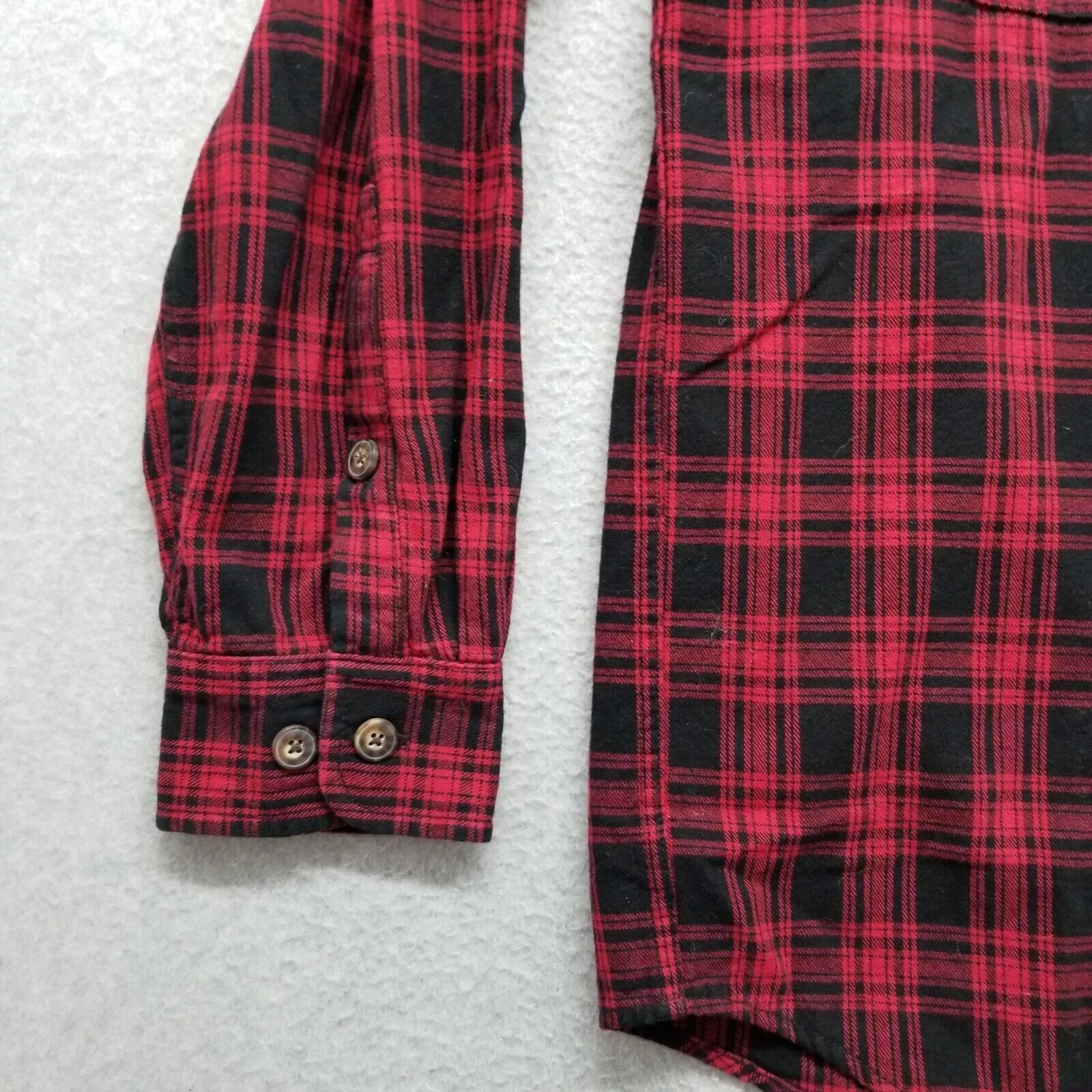 Duluth Trading Company Shirts Button Ups Duluth Trading Company Duluth Trading Flannel Shirt L Plaid Button Up Long Sleeve Red