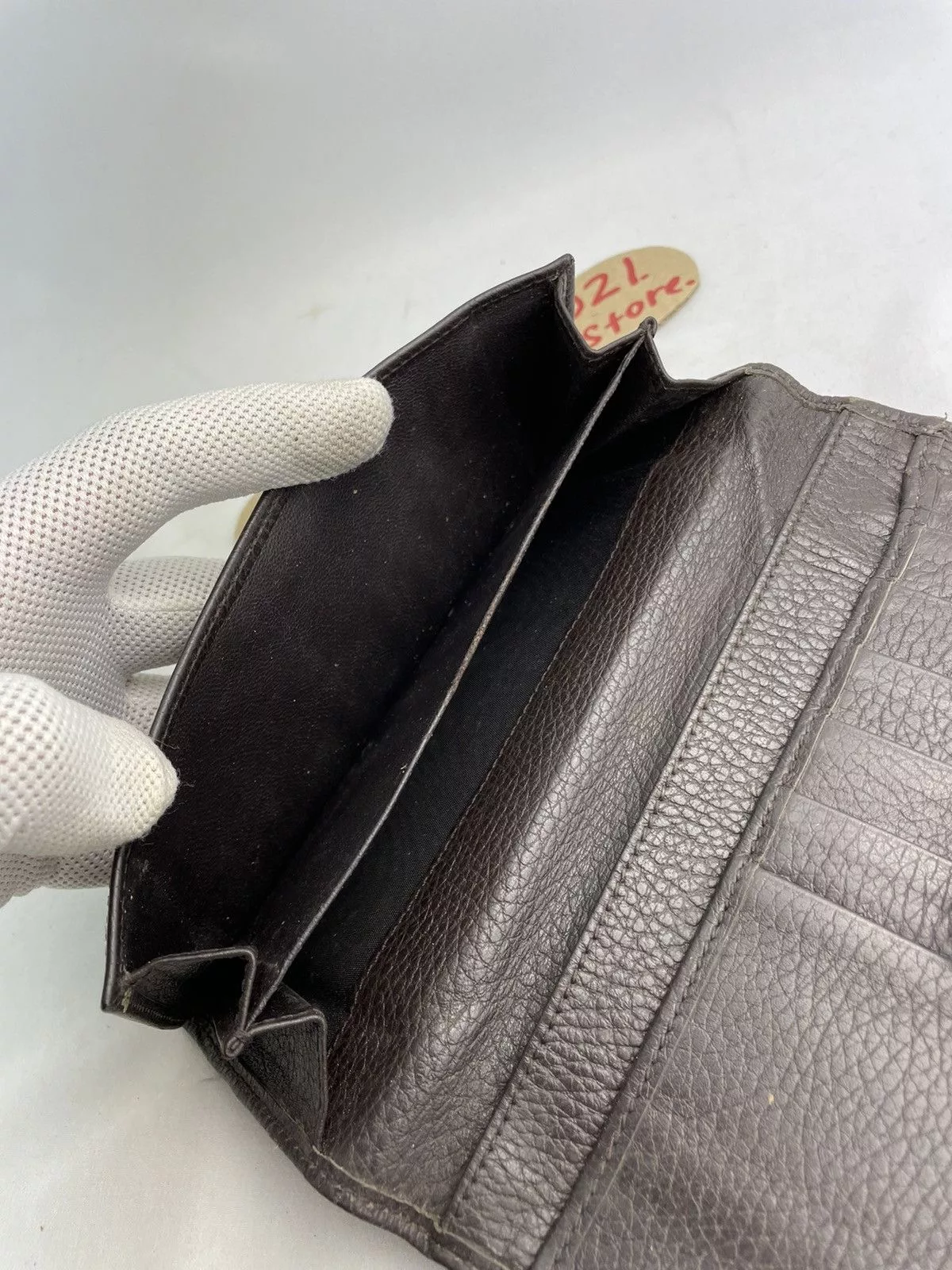 Gucci Wallets ❌Last Drop❌ Auth Vintage Gucci Brown Leather Long wallet