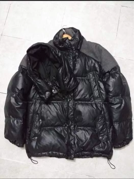Kenzo Parkas Kenzo Quilted down jacket Gray