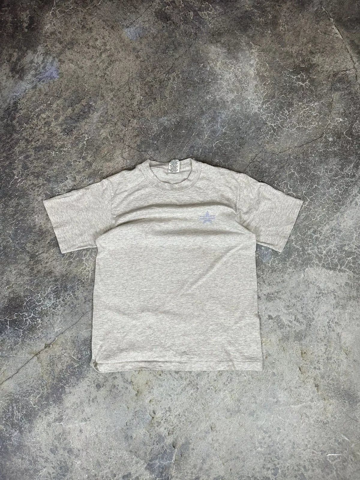 Guess Short Sleeve T Shirts Guess × Vintage Vintage Tight Fit Guess Tee Gray