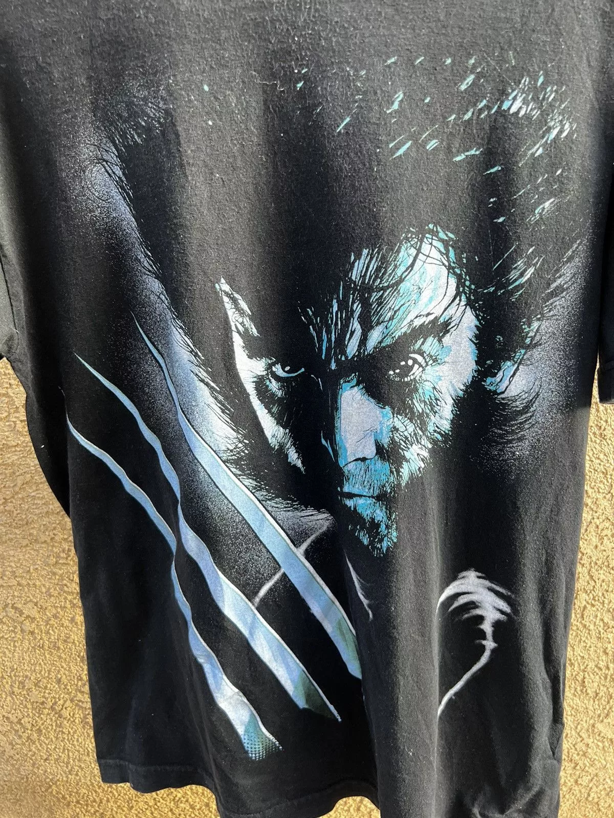 Marvel Comics Short Sleeve T Shirts Marvel Comics × Vintage Vintage Marvel Wolverine T-Shirt Black