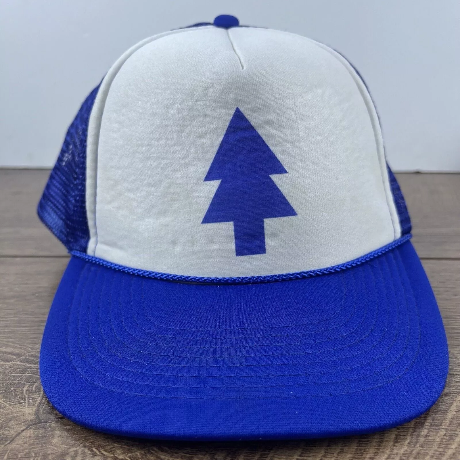 Other Hats Other Pine Tree Hat Pine Tree Snapback Hat Blue Adjustable Hat Adu