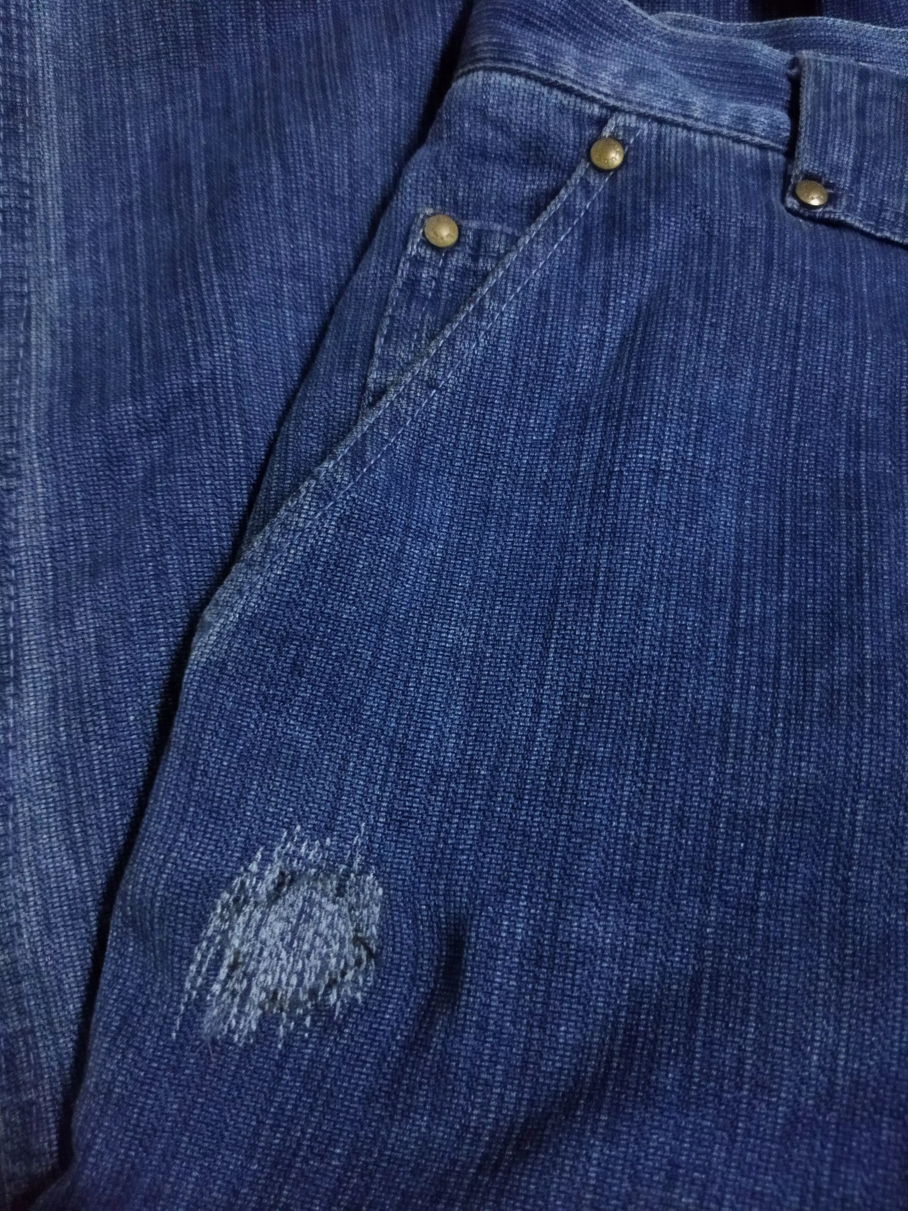 Lancel Denim Lancel Baggy Pants Blue