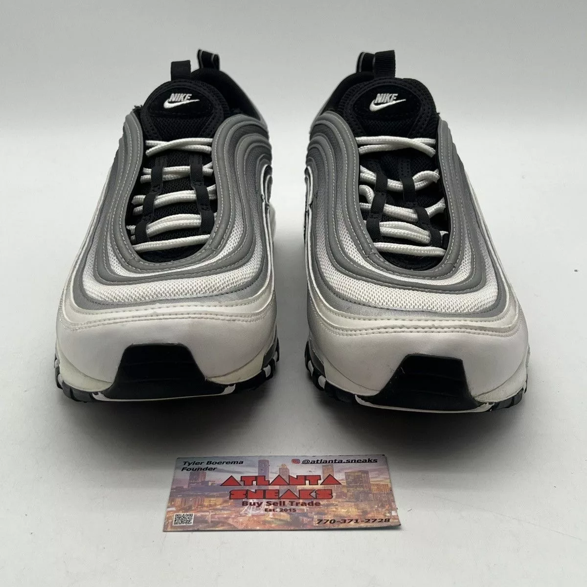 Nike Low Top Sneakers Nike Air max 97 reflective silver Black