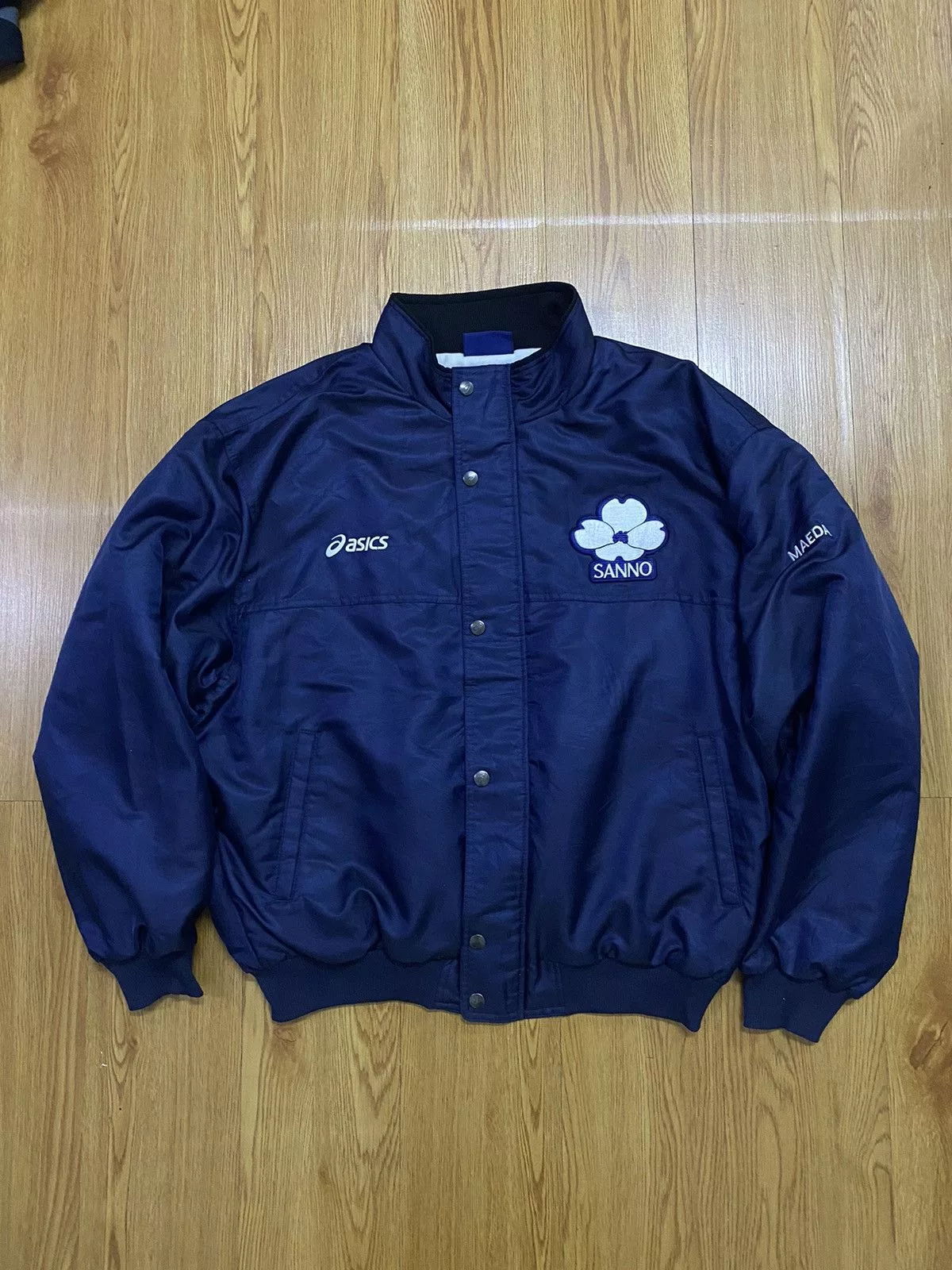 Asics Light Jackets Asics Sanno Maeda Patch Logo Jacket Multi Streetwear