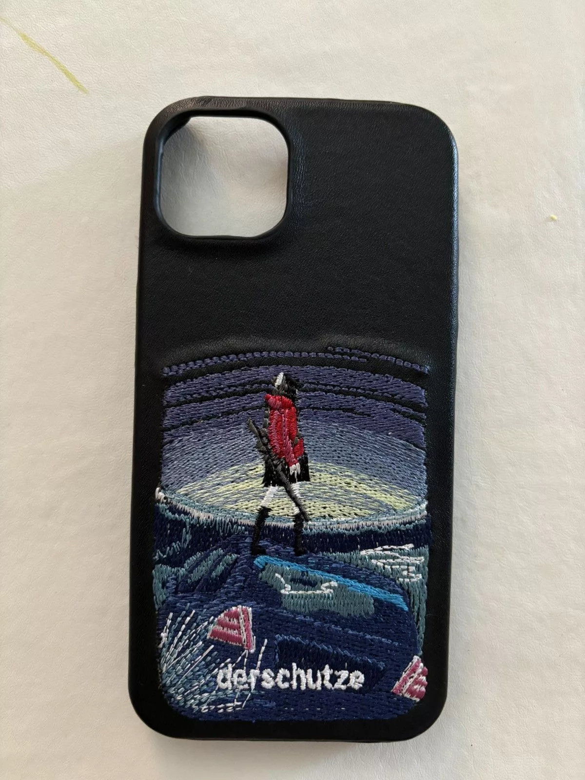 Derschutze Miscellaneous Derschutze “lost world” iPhone 13 case Black