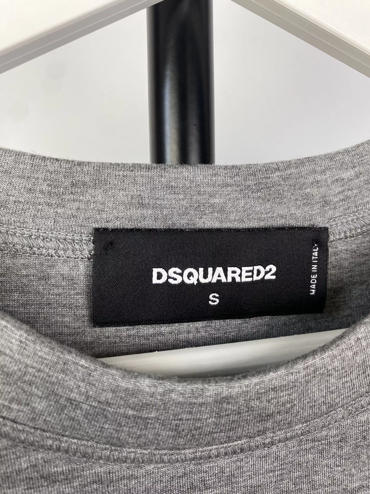 Dsquared2 Sweatshirts Dsquared2 Big logo 24-7STAR Crop sweatshirt size S Gray