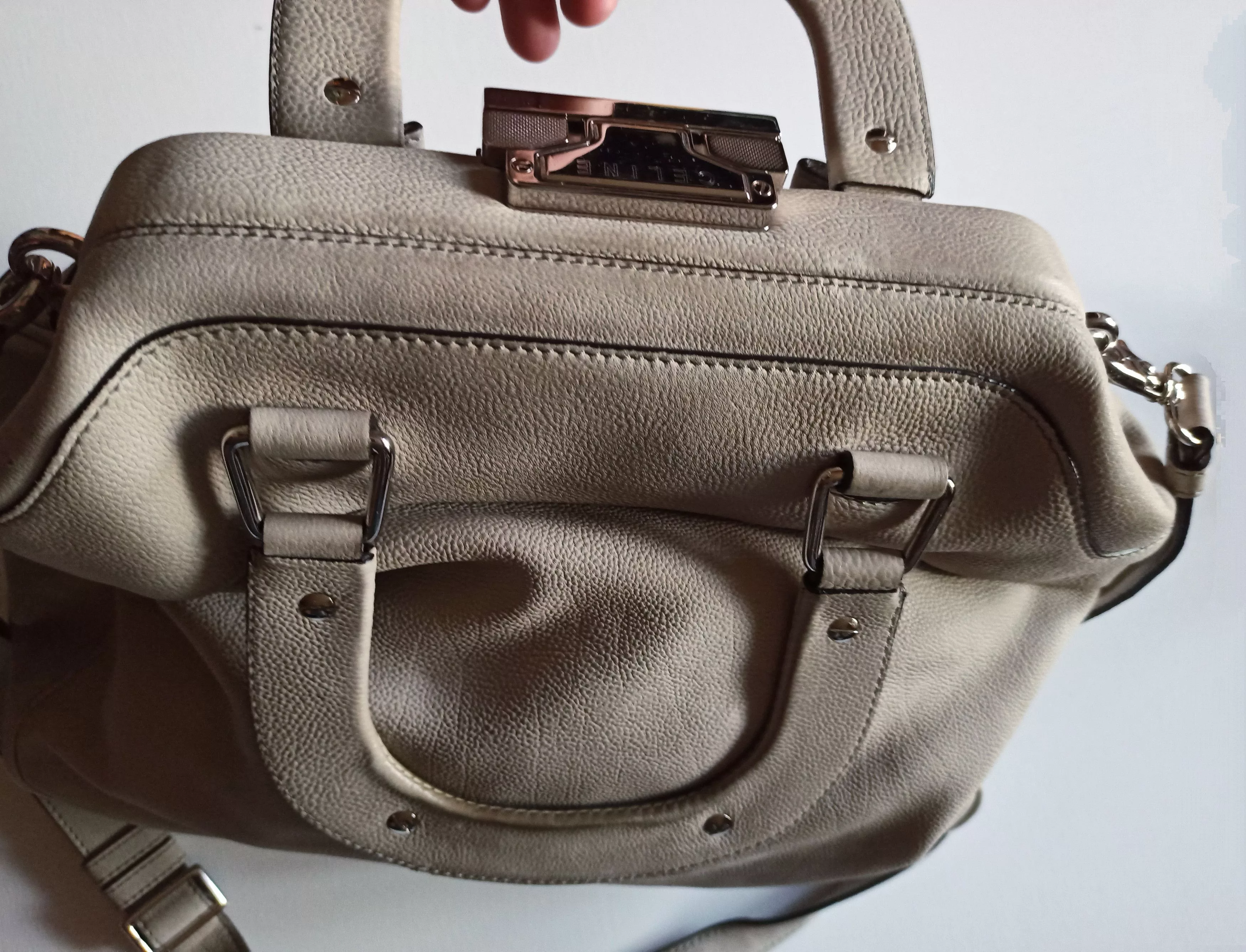 Celine Belt Bags Celine Boston bag Gray