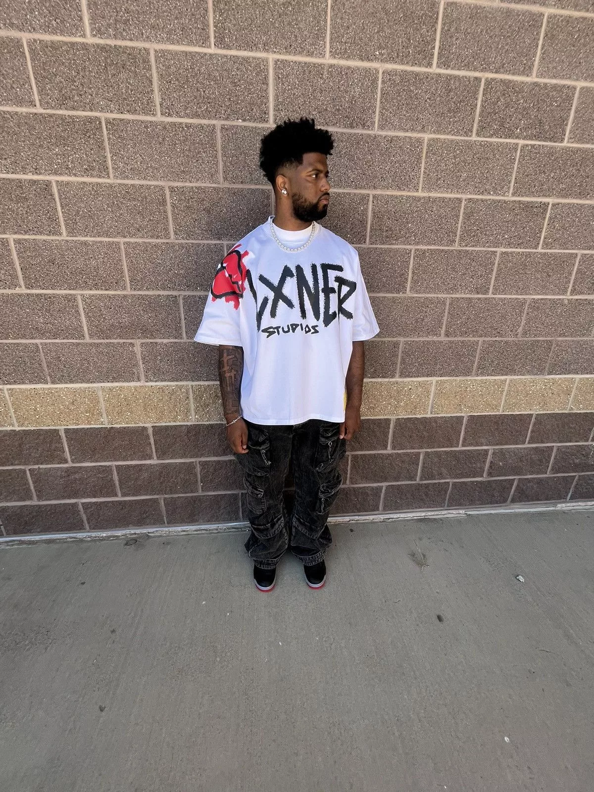 Other Short Sleeve T Shirts Other LXNER Studios Box Tee White