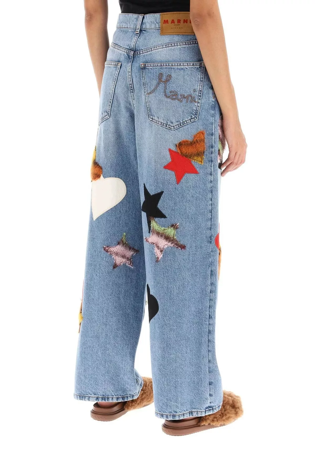 Marithe + Francois Girbaud Jeans Marithe + Francois Girbaud o1srvl11e0624 Denim Trousers in Blue