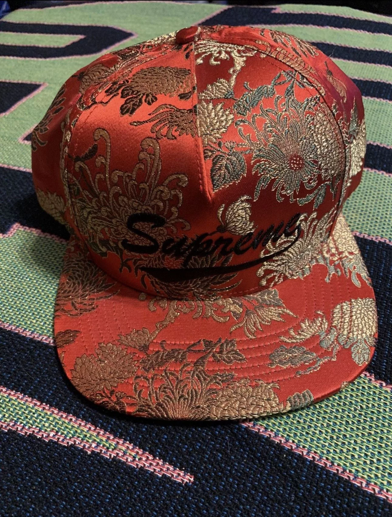 Supreme Supreme SS17 Supreme Eastern Floral red hat