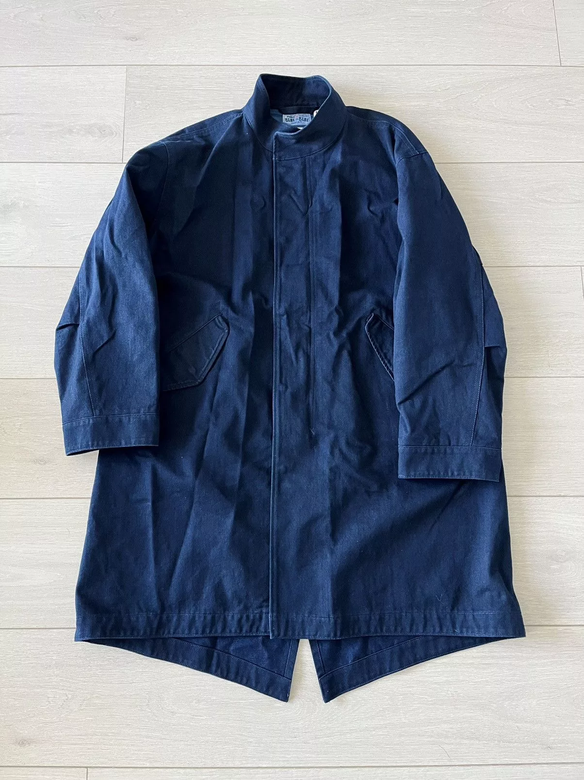 Blue Blue Japan Denim Jackets Blue Blue Japan parka denim jacket