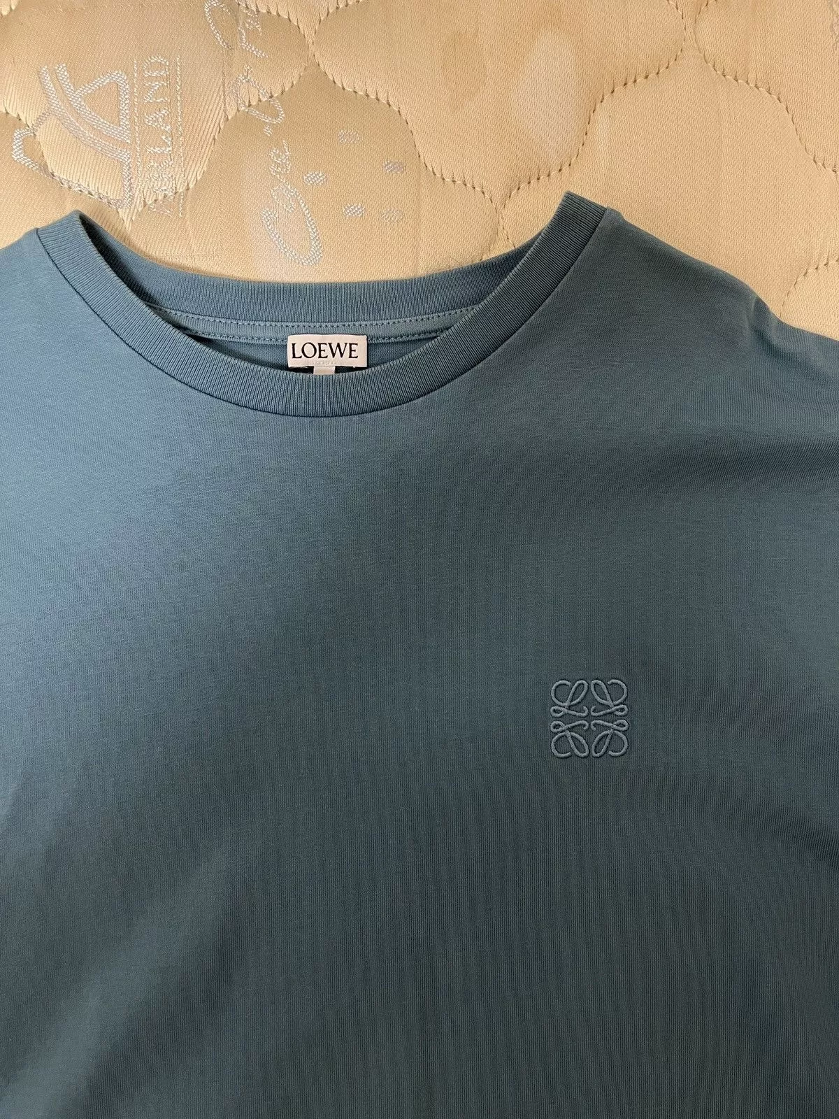 Loewe Short Sleeve T Shirts Loewe T-shirt Blue