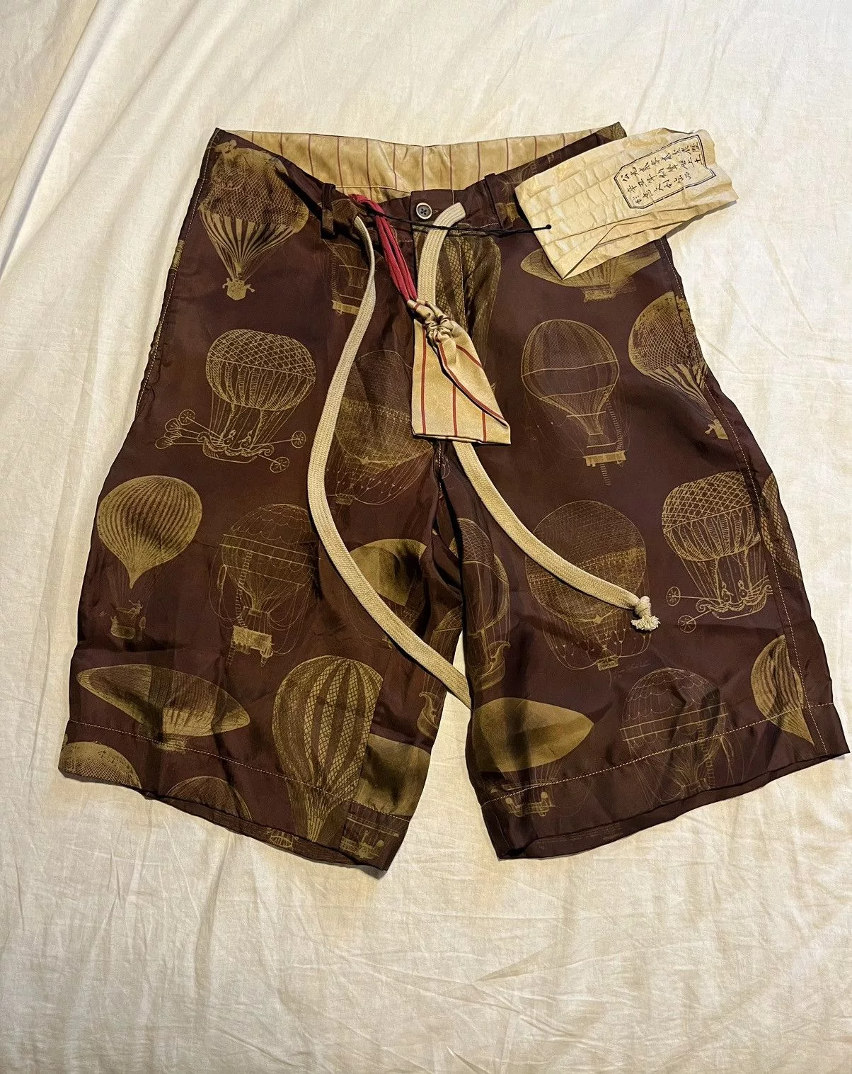 Uma Wang Shorts Uma Wang pallor pants. Brown