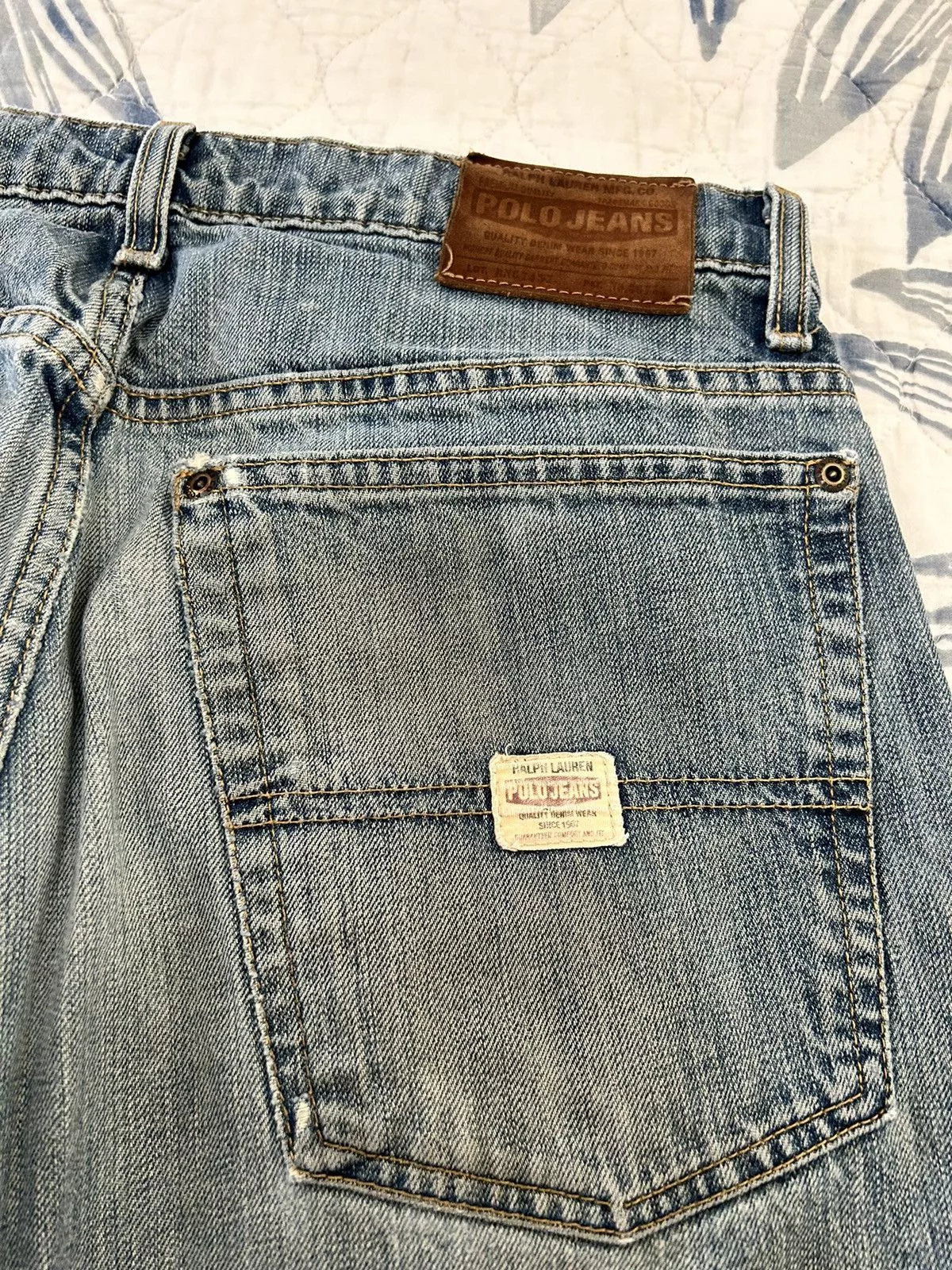 Vintage polo Ralph Lauren denim Gray