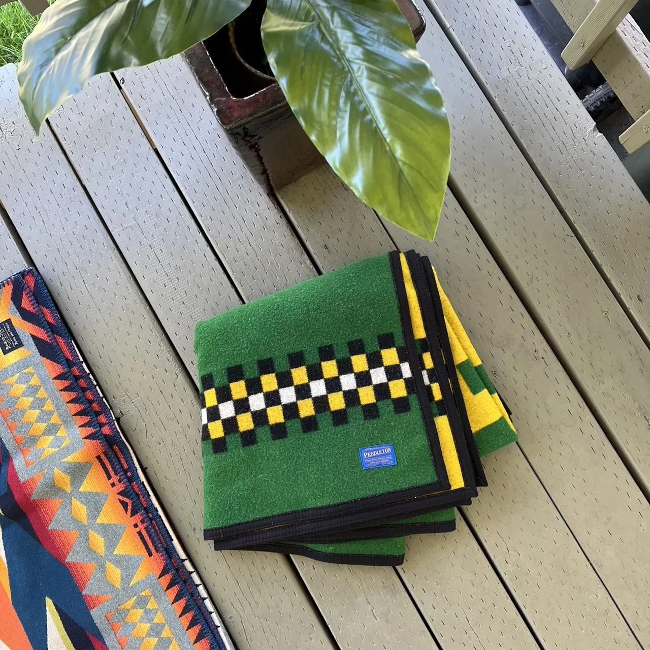 Pendleton Miscellaneous pendleton blanket Green
