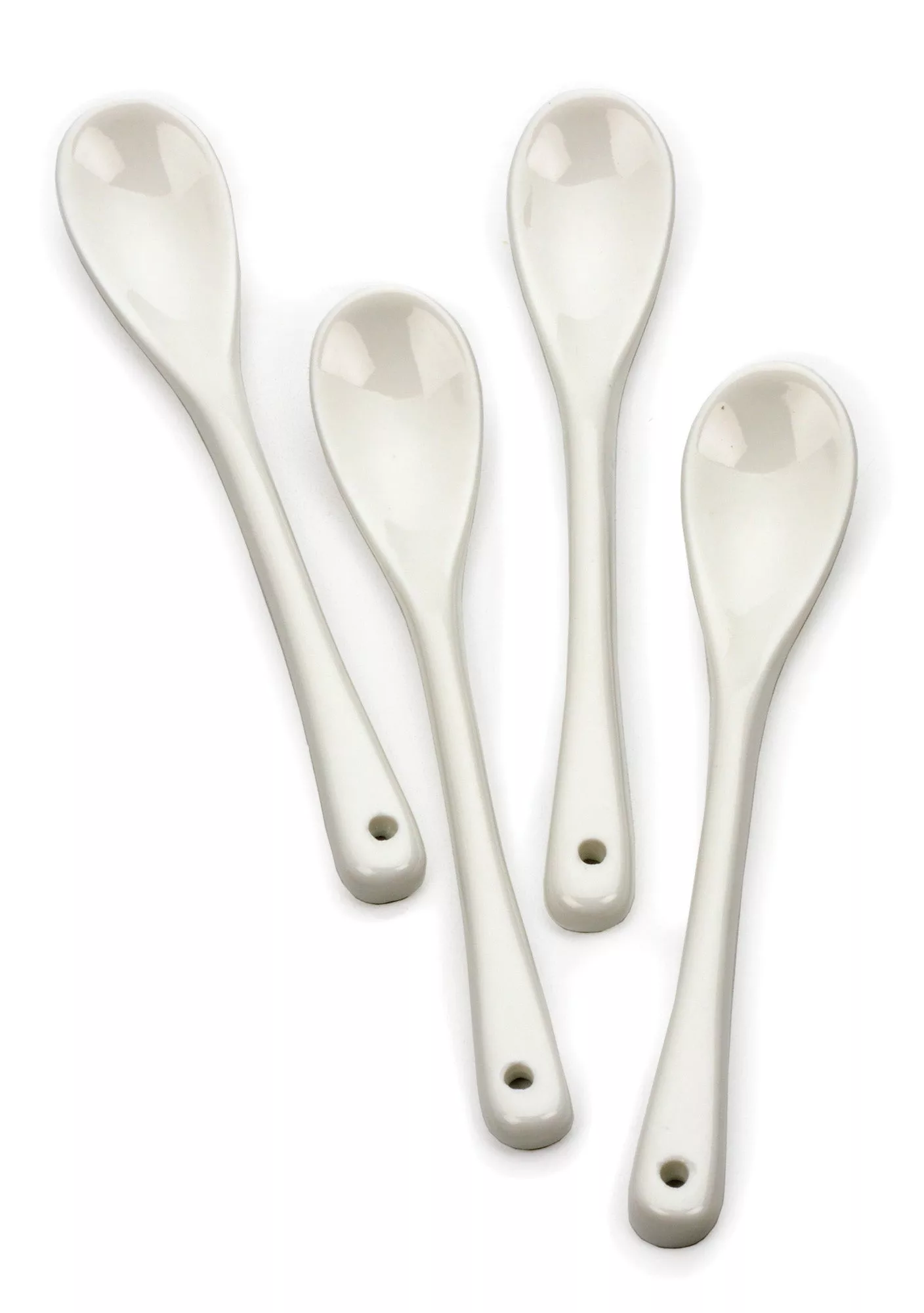 Porcelain Egg Spoons 4 Set